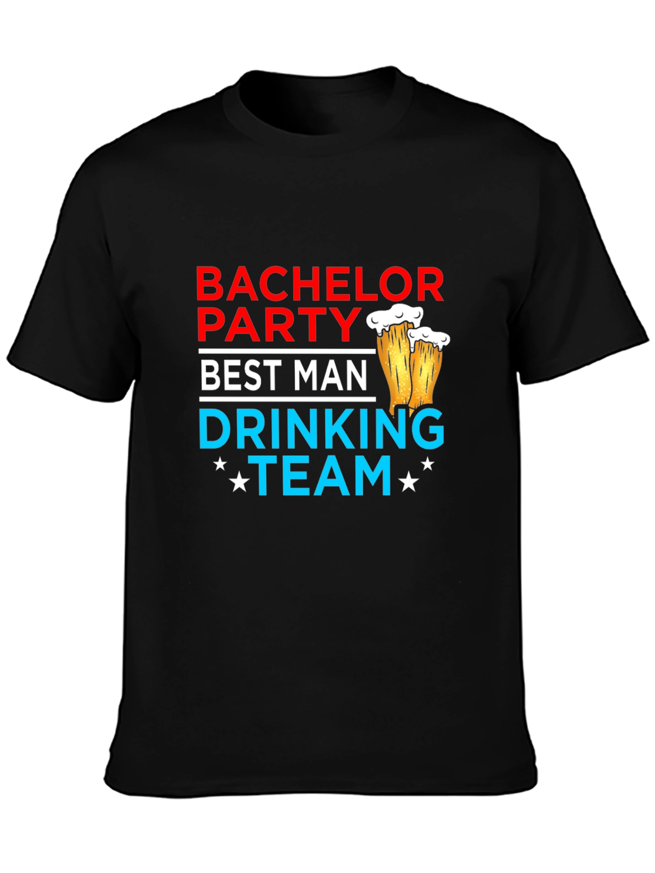 Bachelor Party Best Man Drinking Team T-Shirt