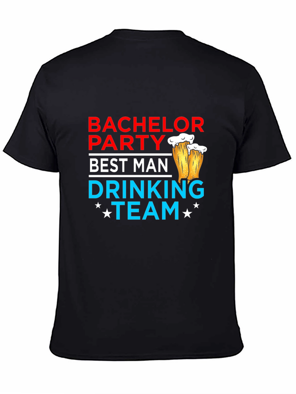 Bachelor Party Best Man Drinking Team T-Shirt