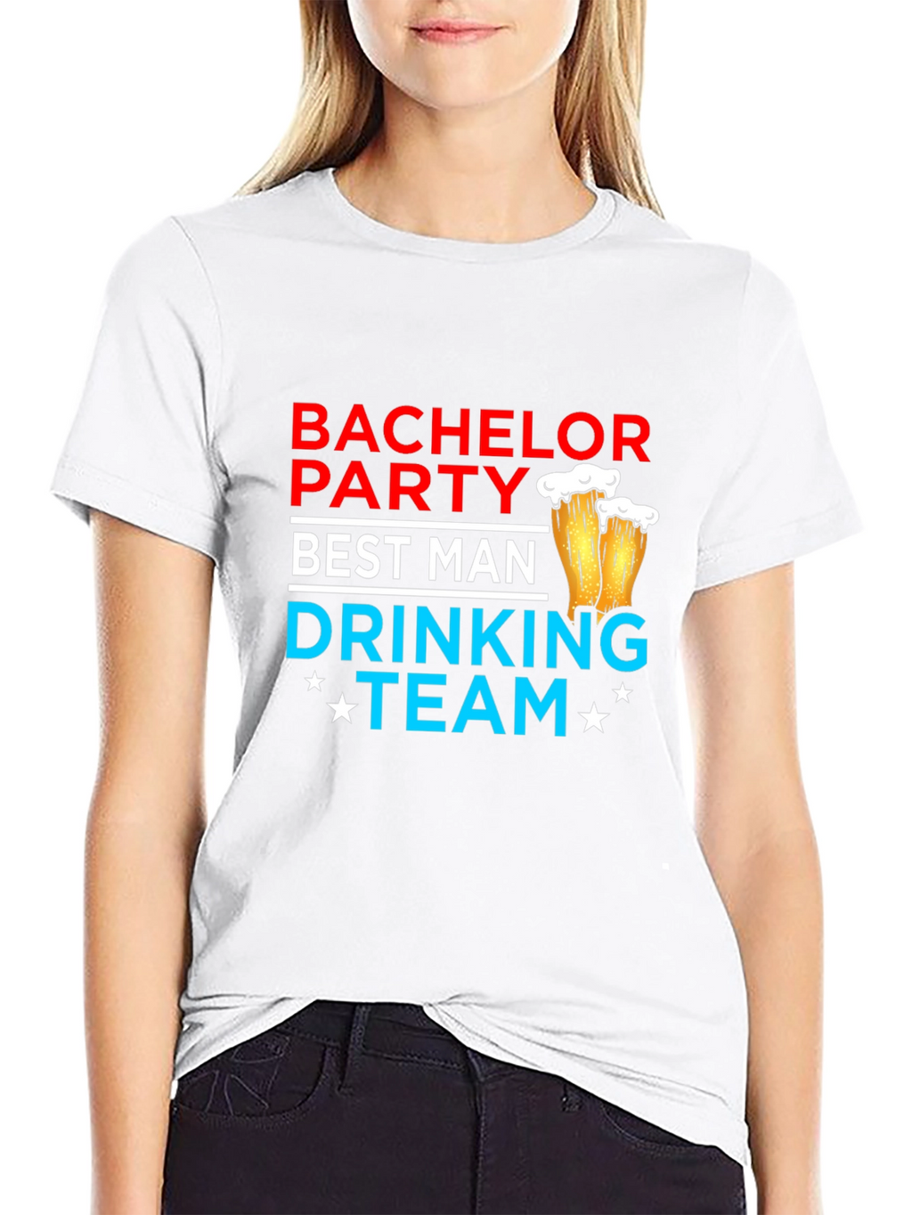 Bachelor Party Best Man Drinking Team T-Shirt