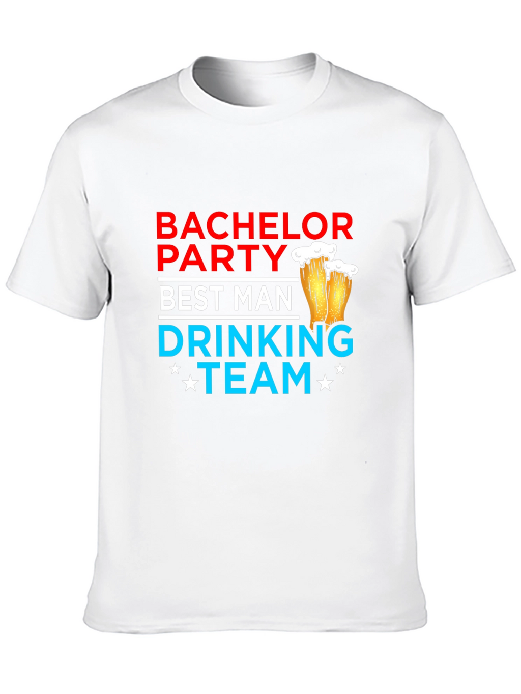 Bachelor Party Best Man Drinking Team T-Shirt