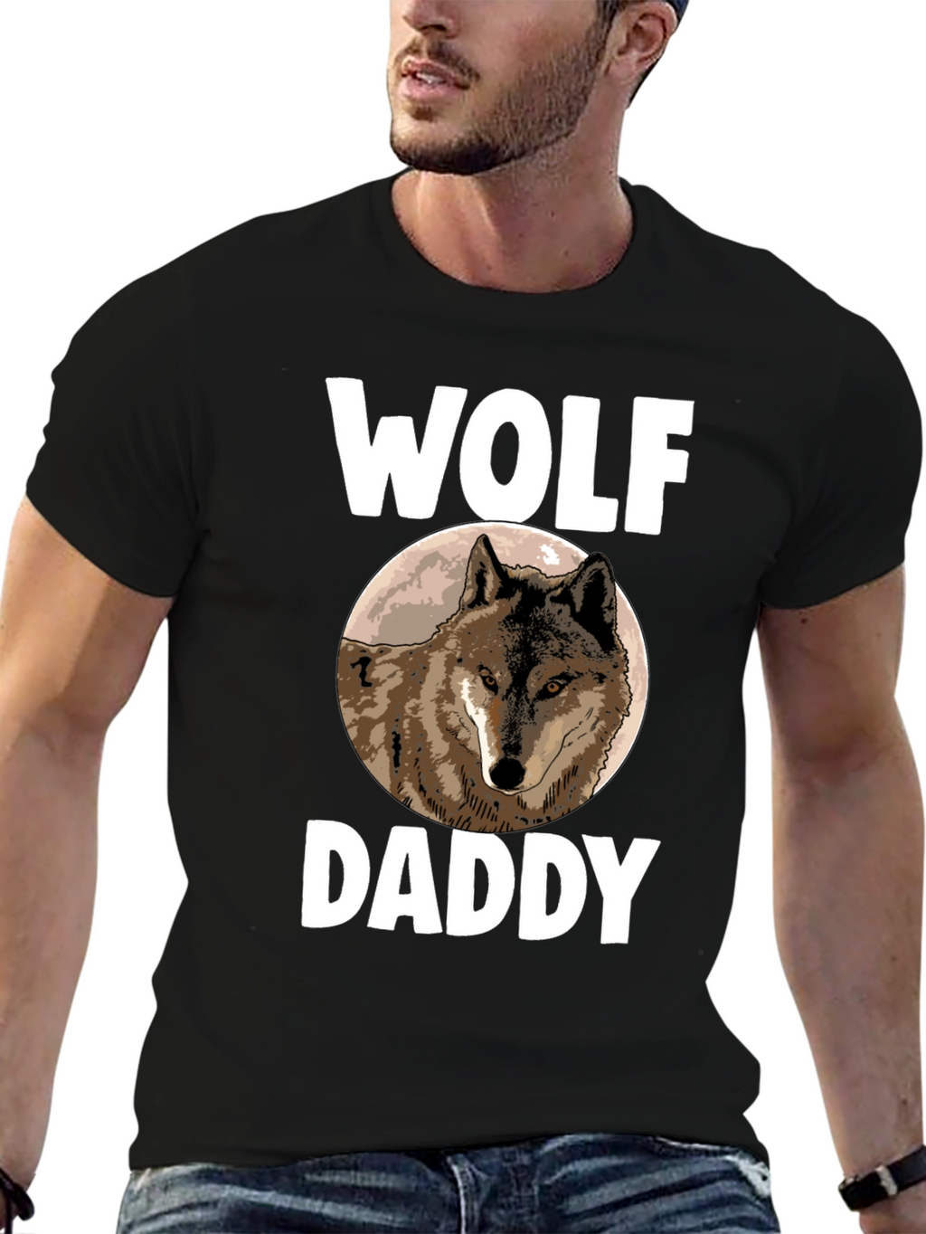 Wolf Daddy Graphic Tee - Menswear