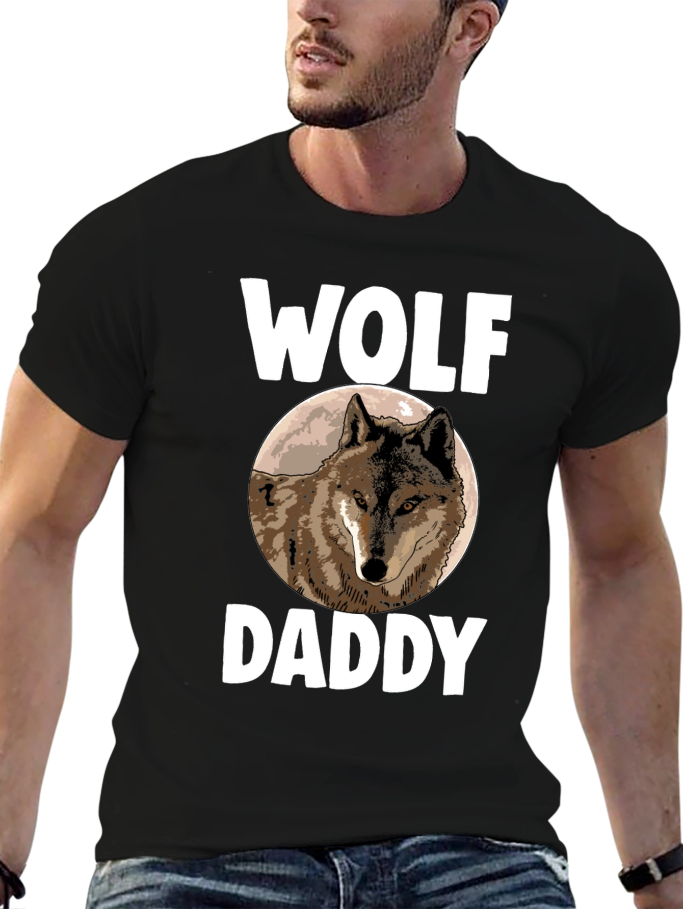 Wolf Daddy Graphic Tee - Menswear