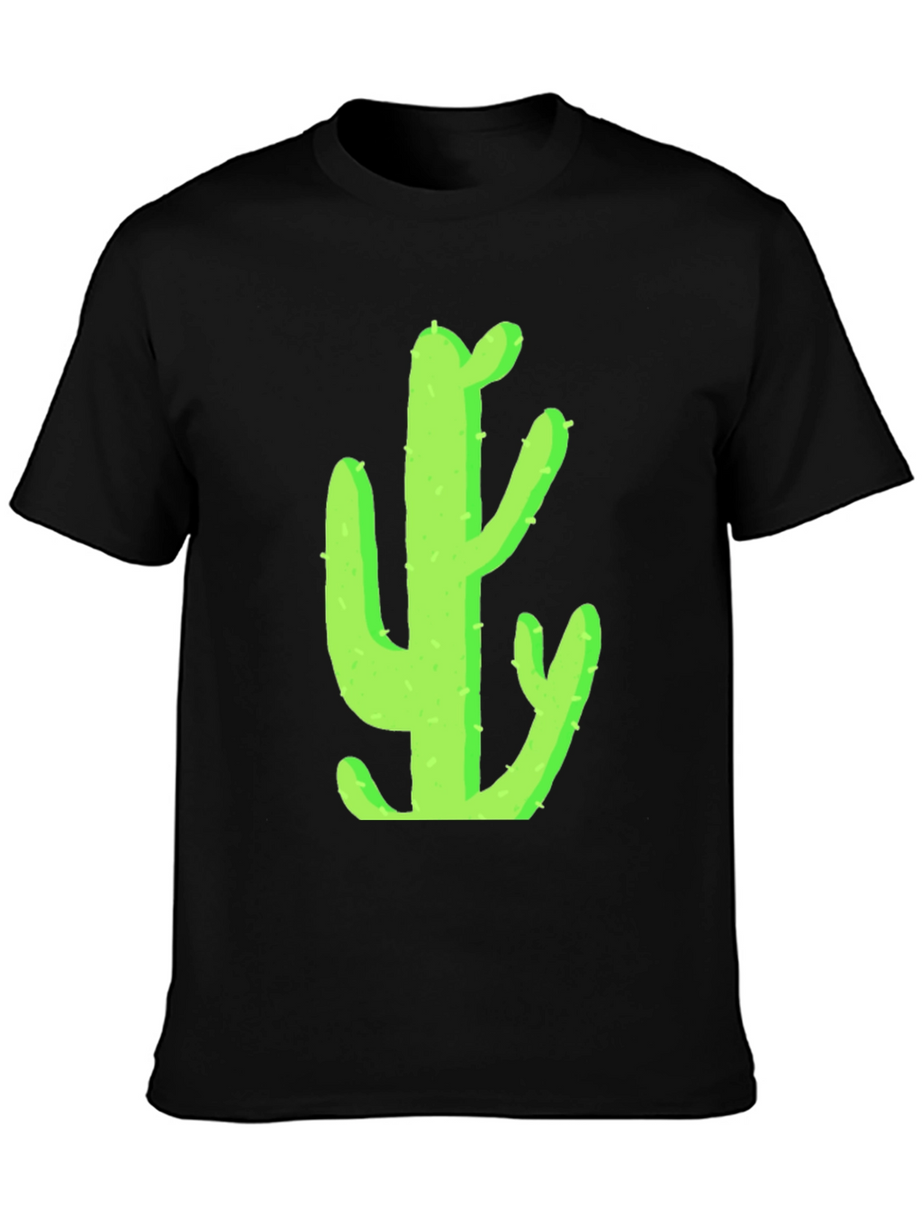 Cactus Graphic Black Tee - Desert Fun!