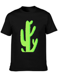 Cactus Graphic Black Tee - Desert Fun!