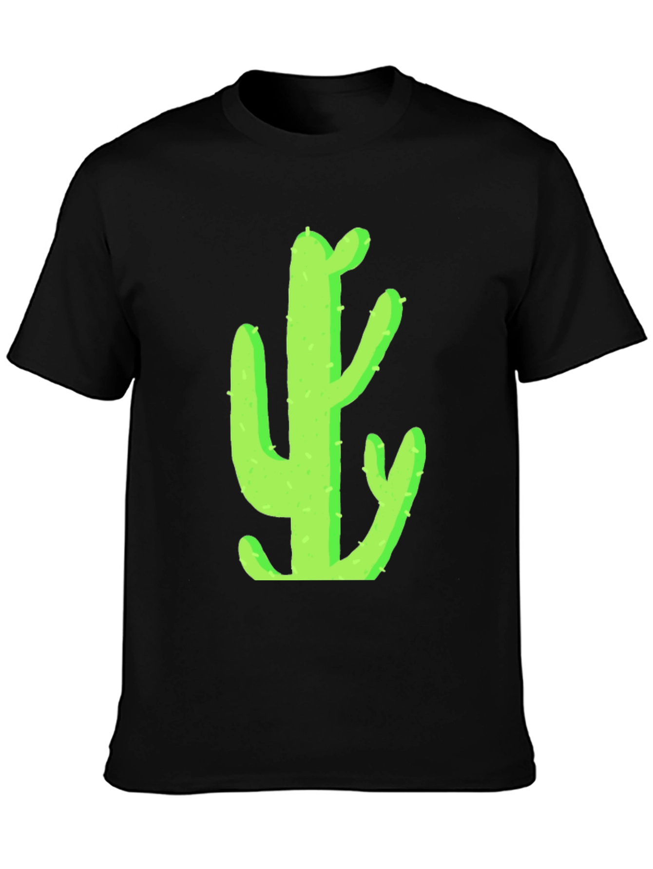 Cactus Graphic Black Tee - Desert Fun!