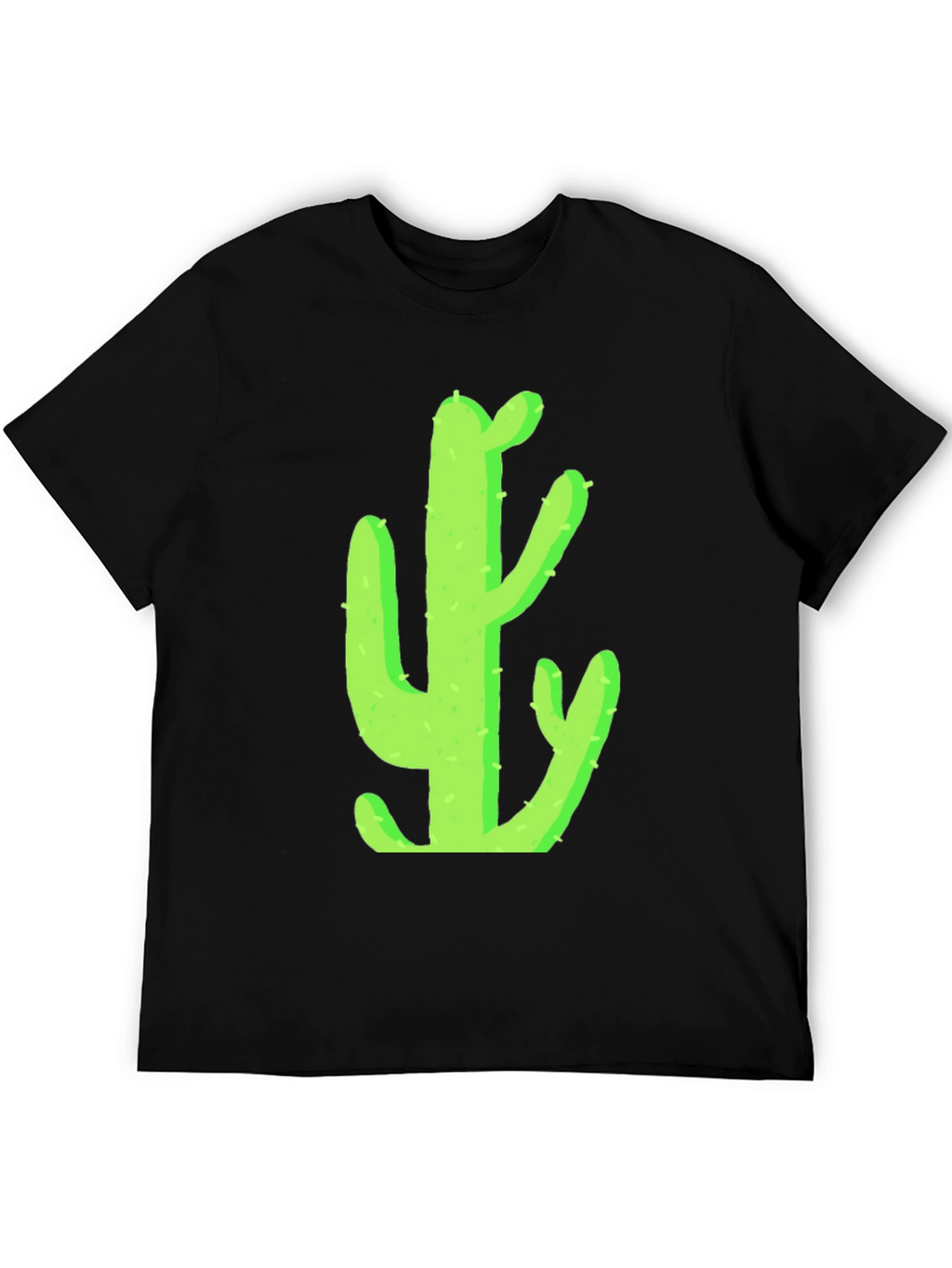 Cactus Graphic Black Tee - Desert Fun!