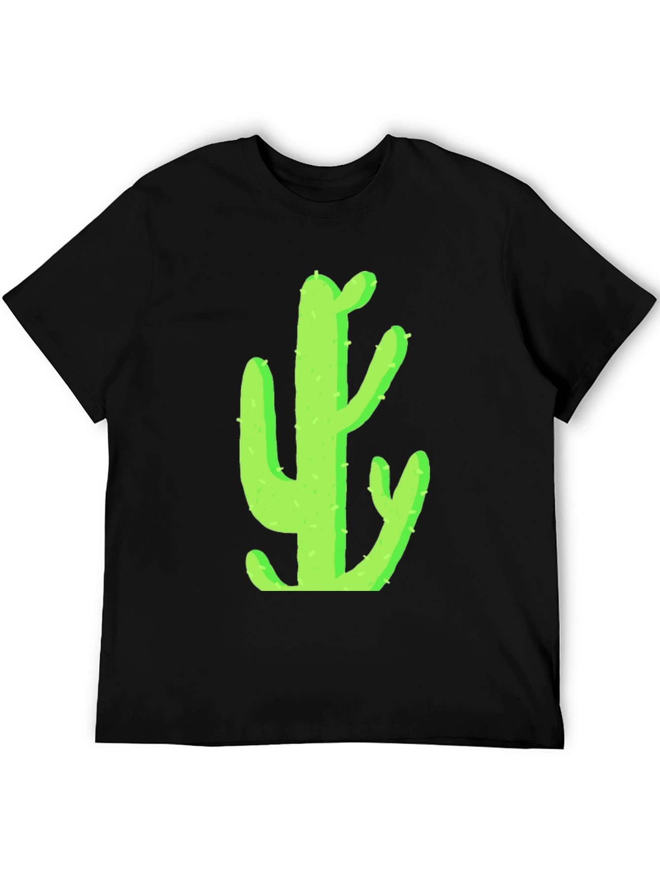 Cactus Graphic Black Tee - Desert Fun!