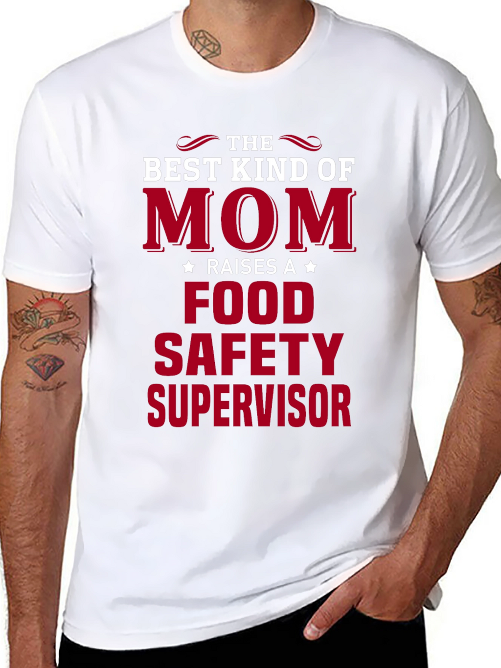 Best Kind of Mom Food Safety Supervisor T-Shirt