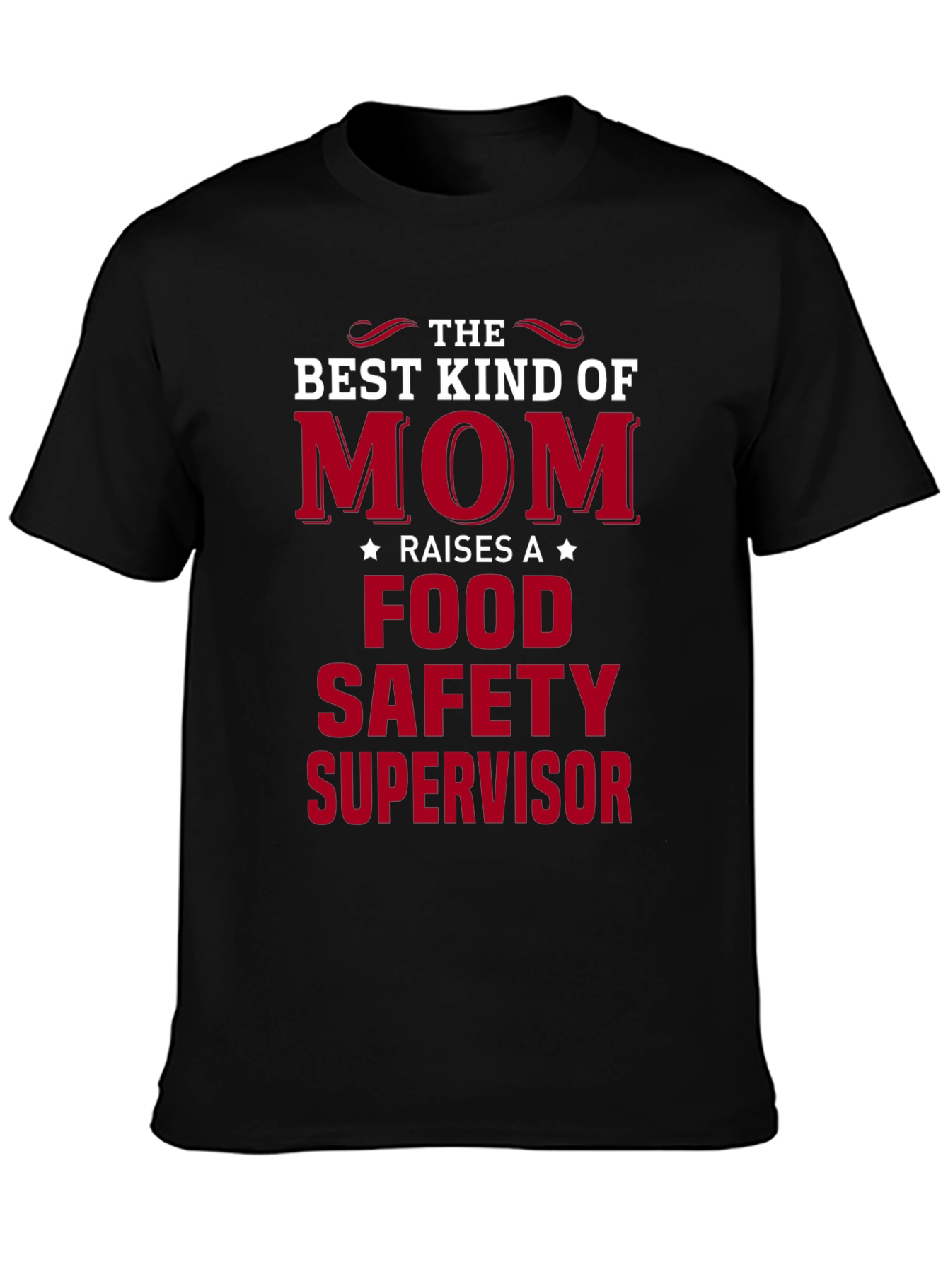 Best Kind of Mom Food Safety Supervisor T-Shirt
