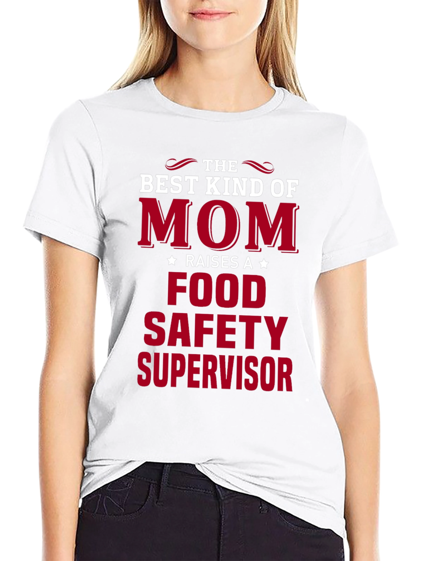 Best Kind of Mom Food Safety Supervisor T-Shirt