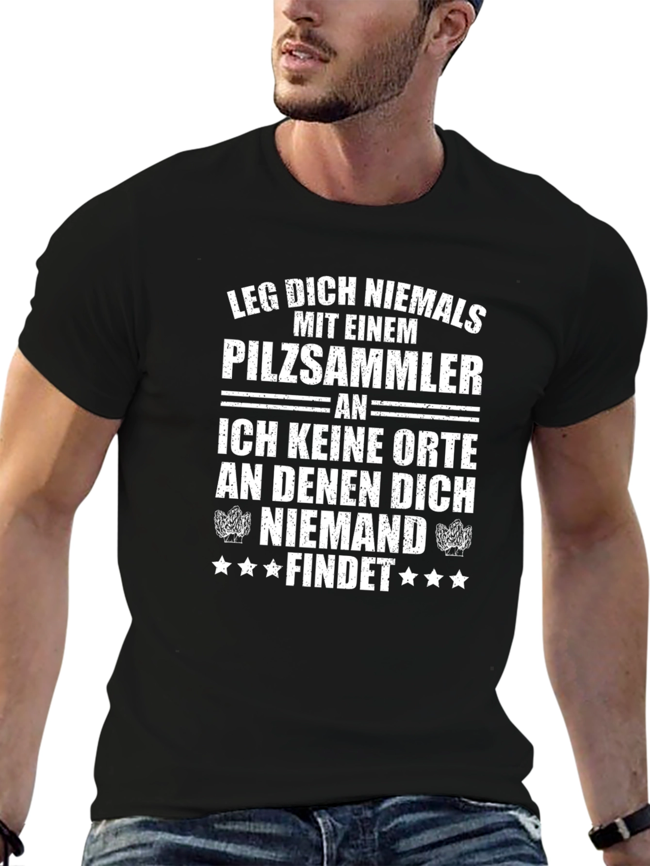 Pilzsammler T-Shirt - Funny Mushroom Hunter Tee
