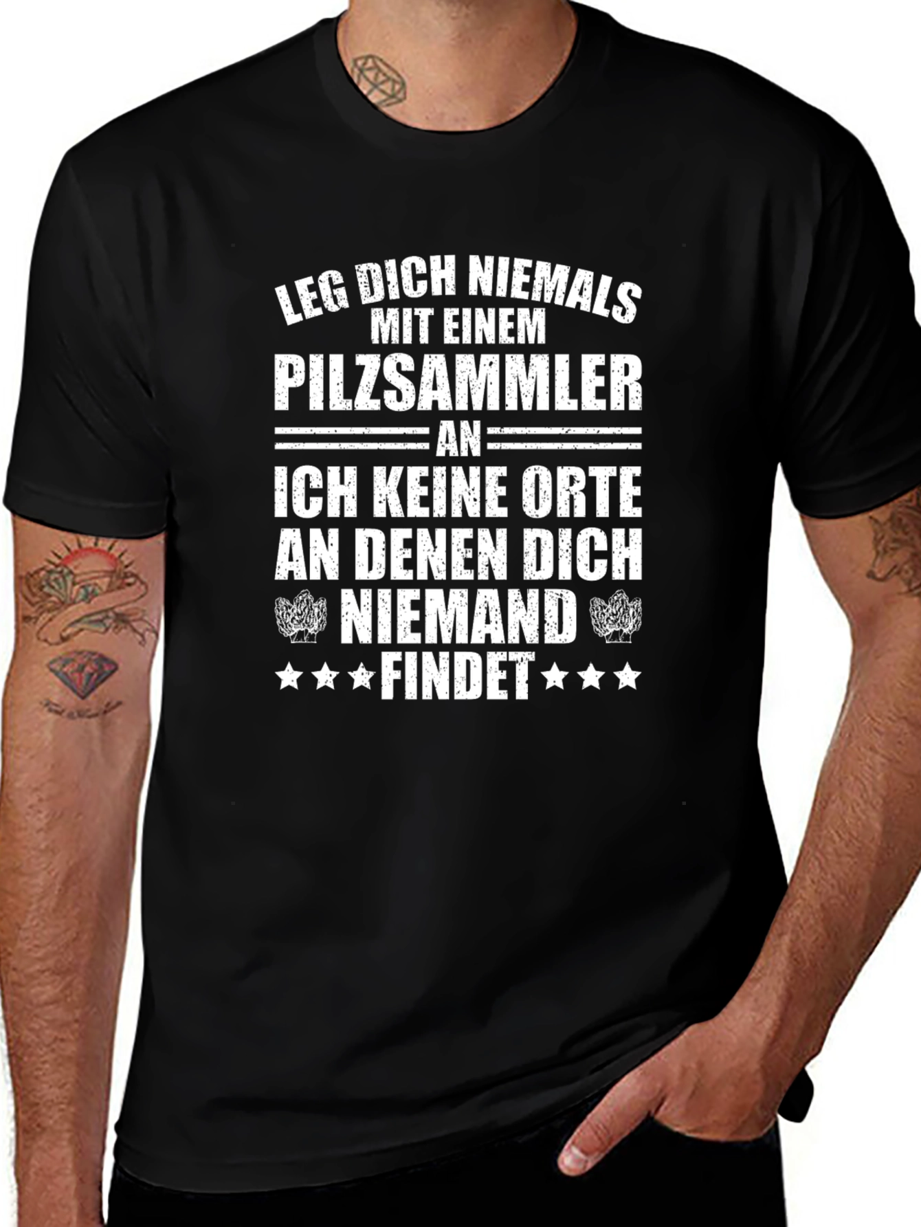 Pilzsammler T-Shirt - Funny Mushroom Hunter Tee