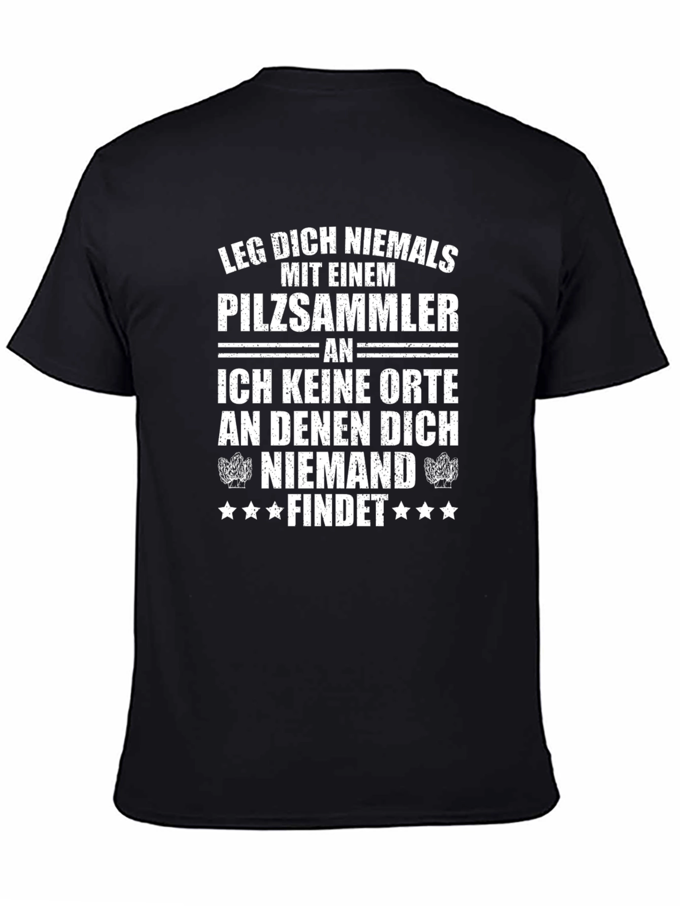 Pilzsammler T-Shirt - Funny Mushroom Hunter Tee