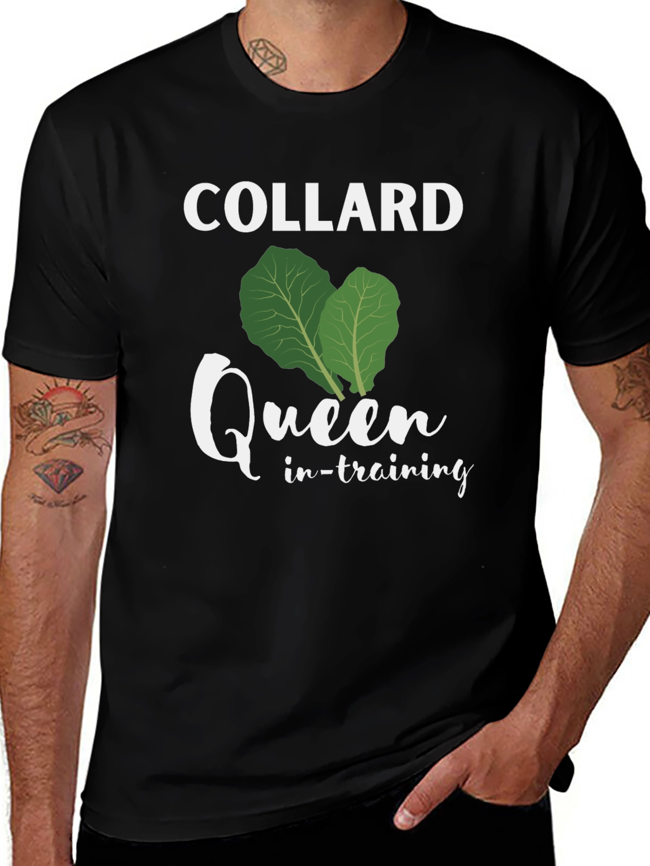Collard Queen in Training Graphic T-Shirt