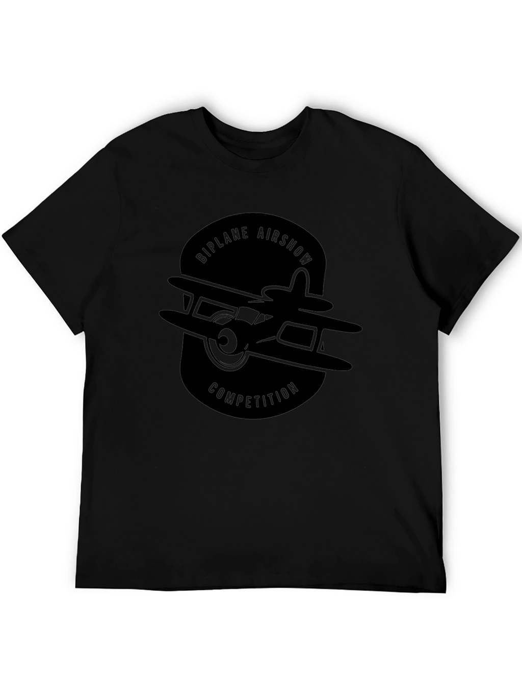 Biplane Airshow Competition Graphic T-Shirt