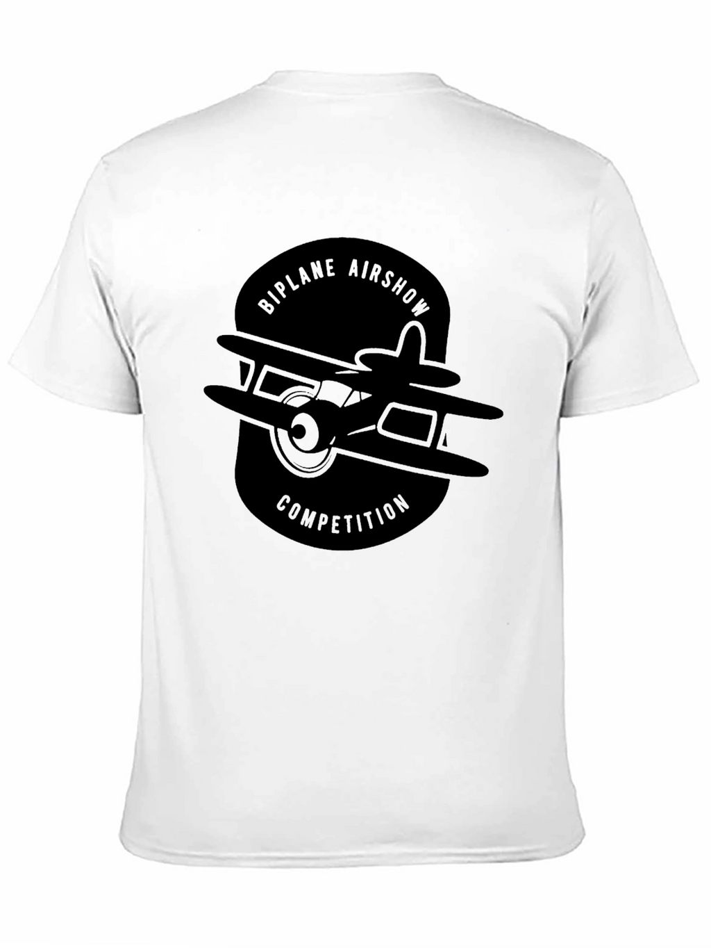 Biplane Airshow Competition Graphic T-Shirt