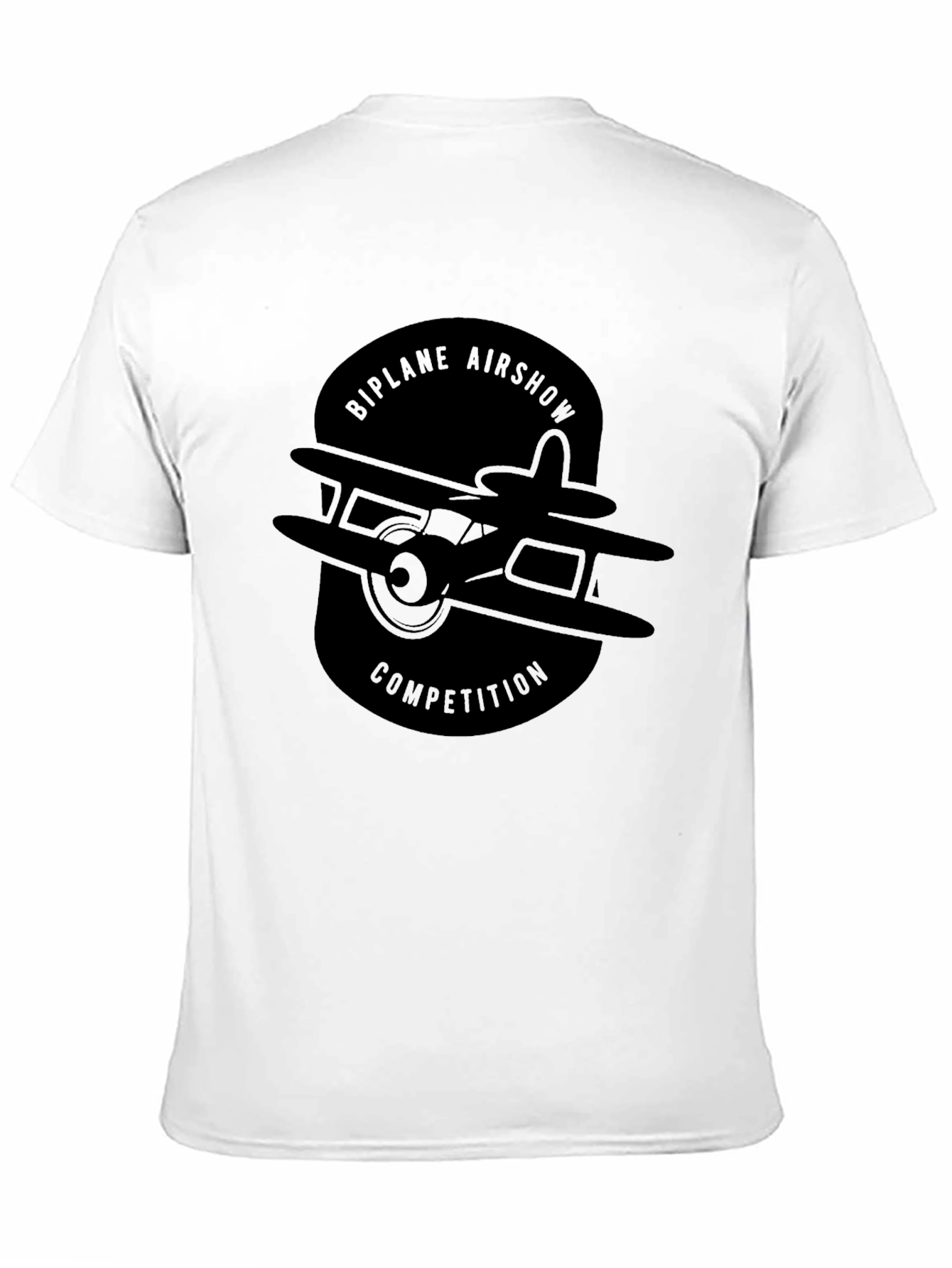 Biplane Airshow Competition Graphic T-Shirt