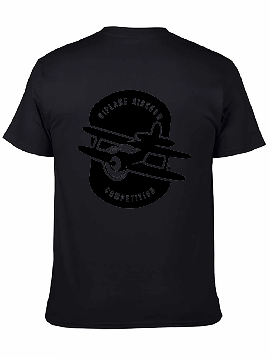 Biplane Airshow Competition Graphic T-Shirt
