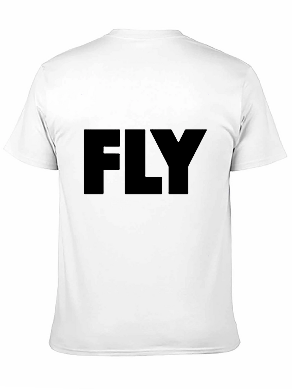 Black FLY Graphic Tee - Casual Style