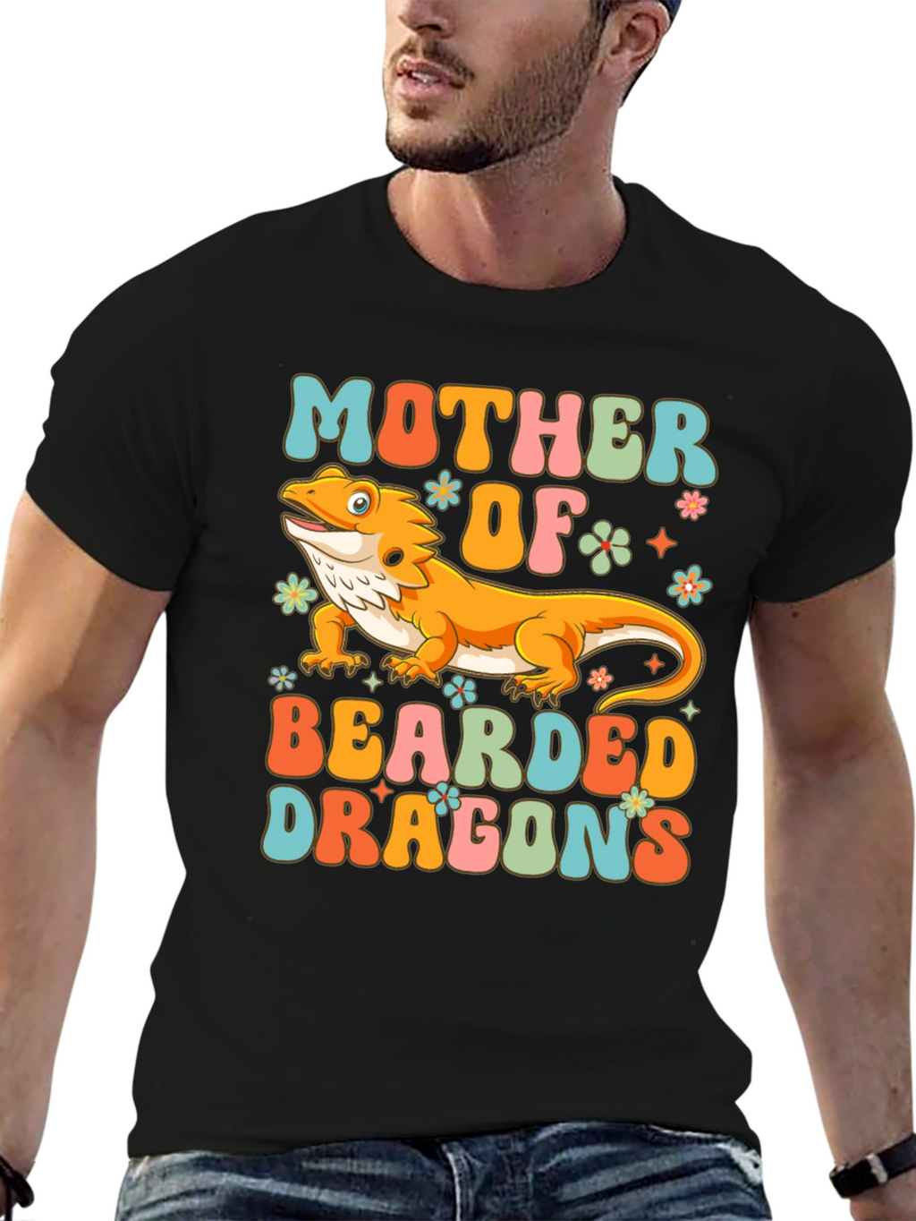 Mother of Bearded Dragons Graphic Tee