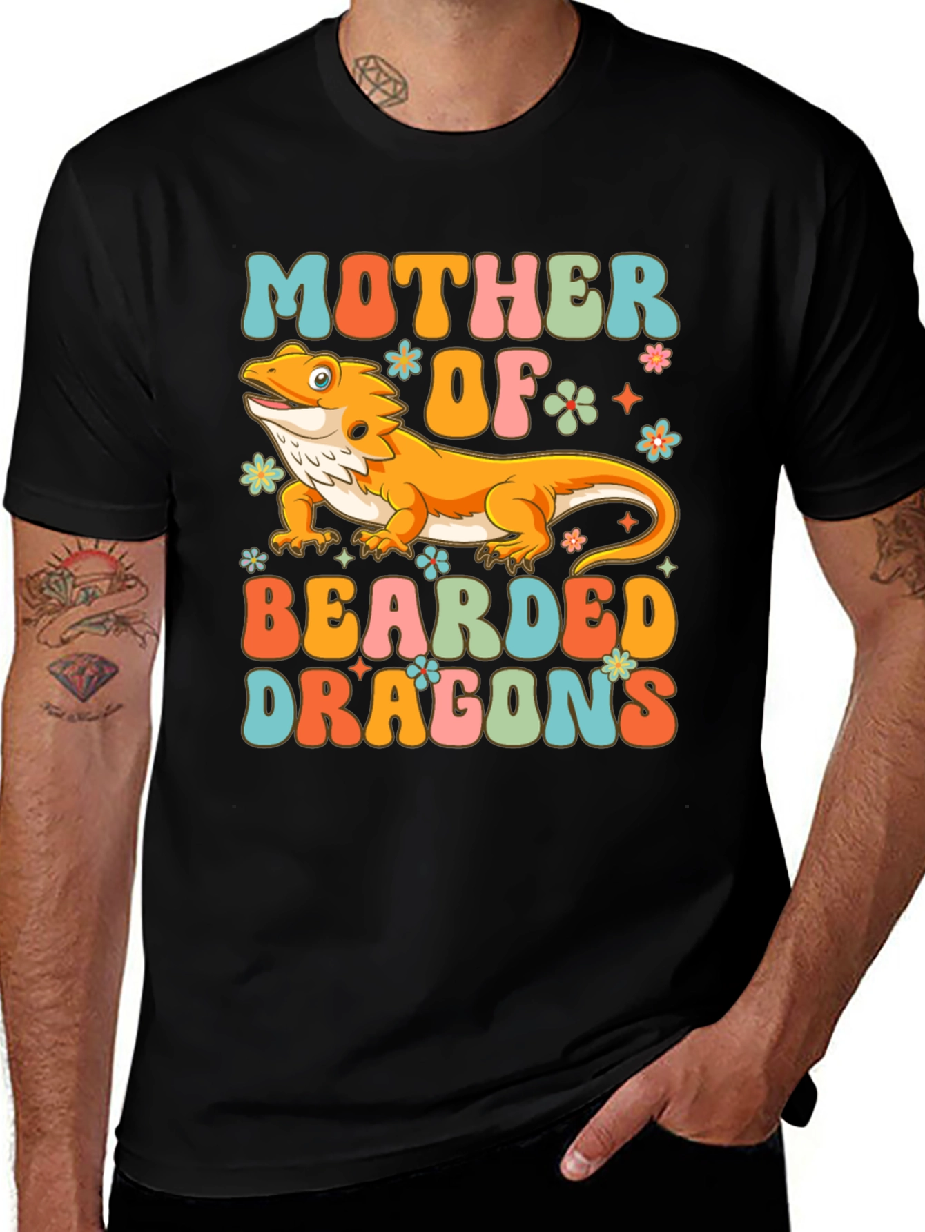 Mother of Bearded Dragons Graphic Tee