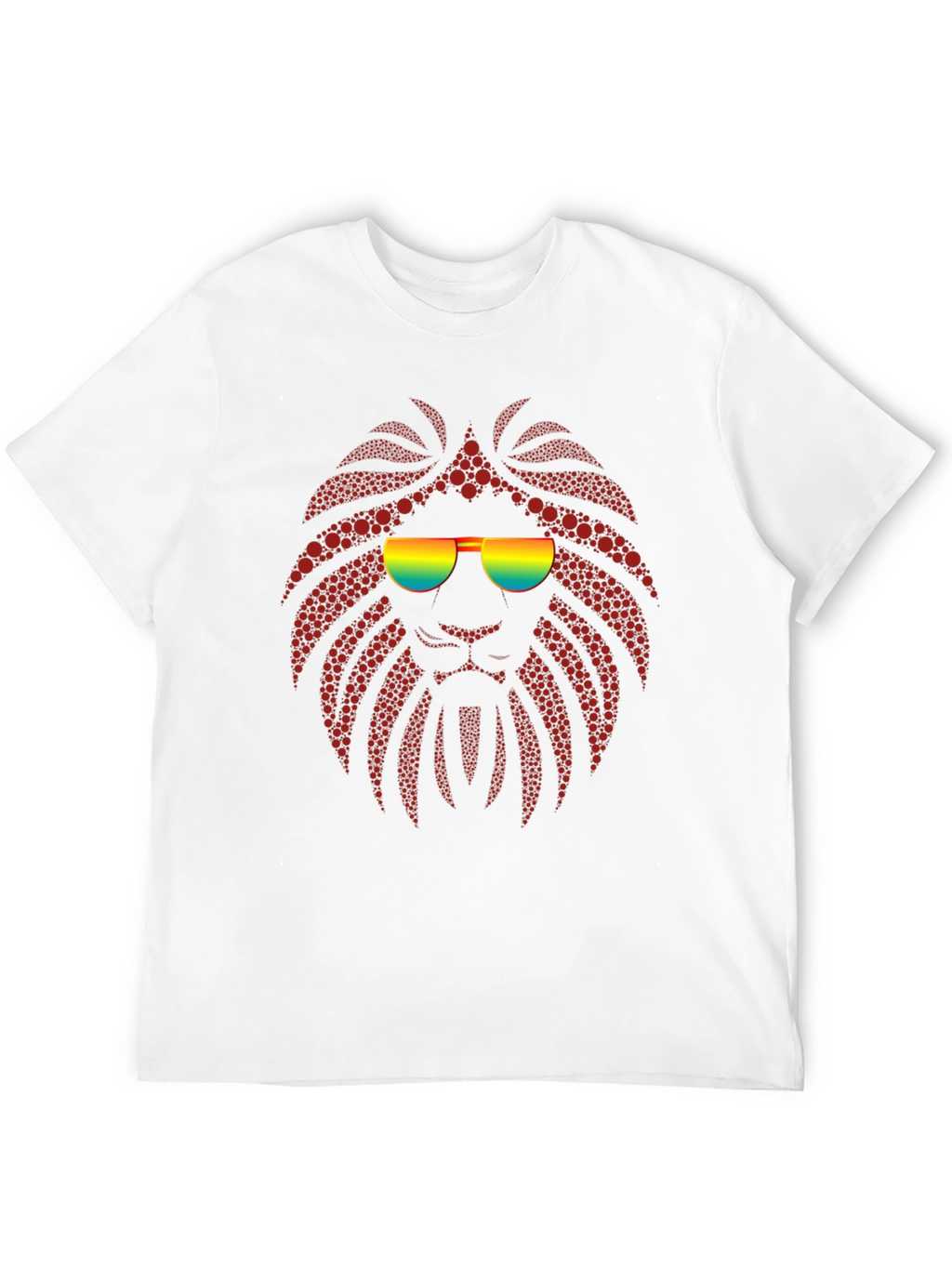 Cool Lion Graphic T-Shirt - Black