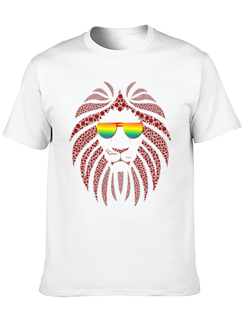 Cool Lion Graphic T-Shirt - Black