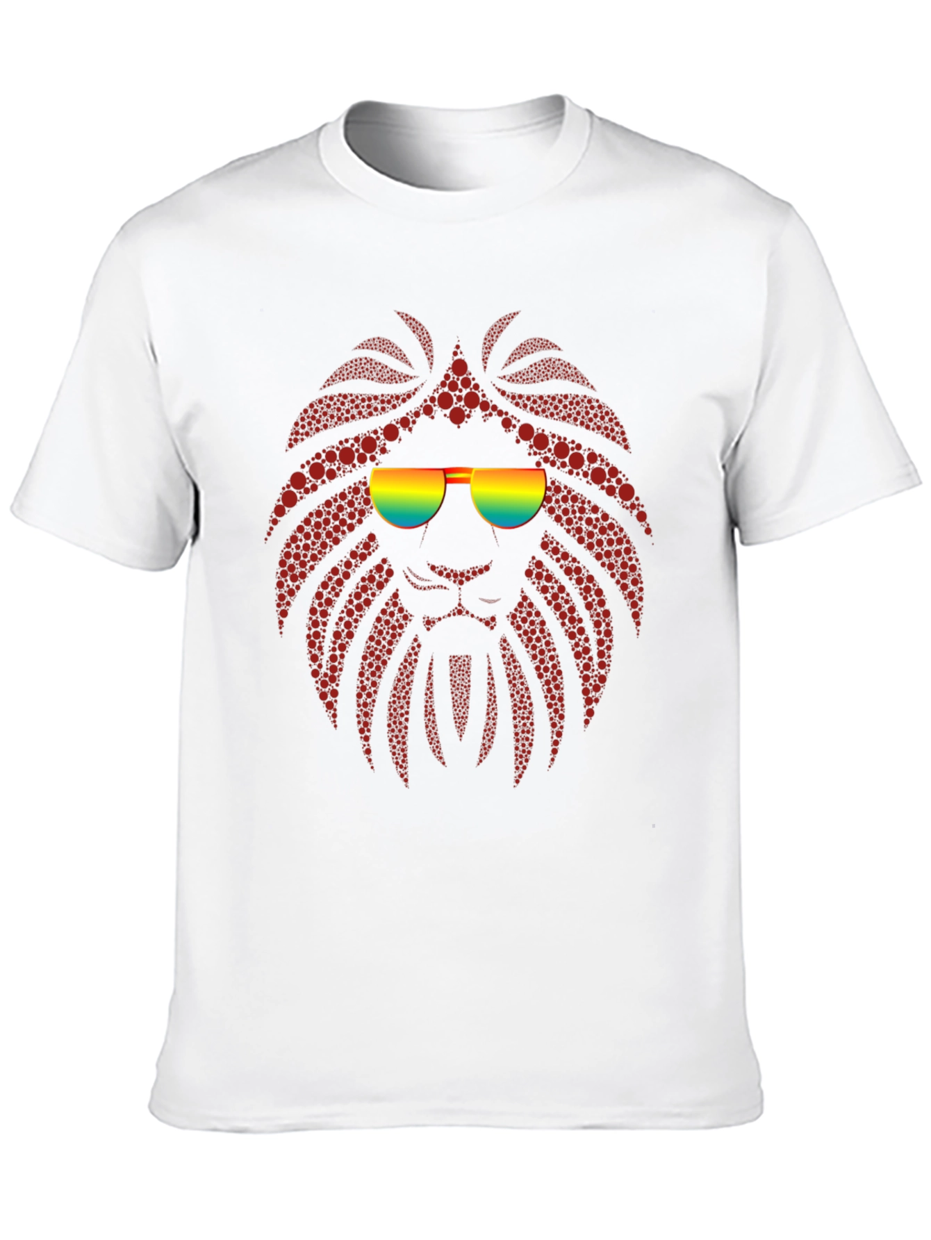 Cool Lion Graphic T-Shirt - Black