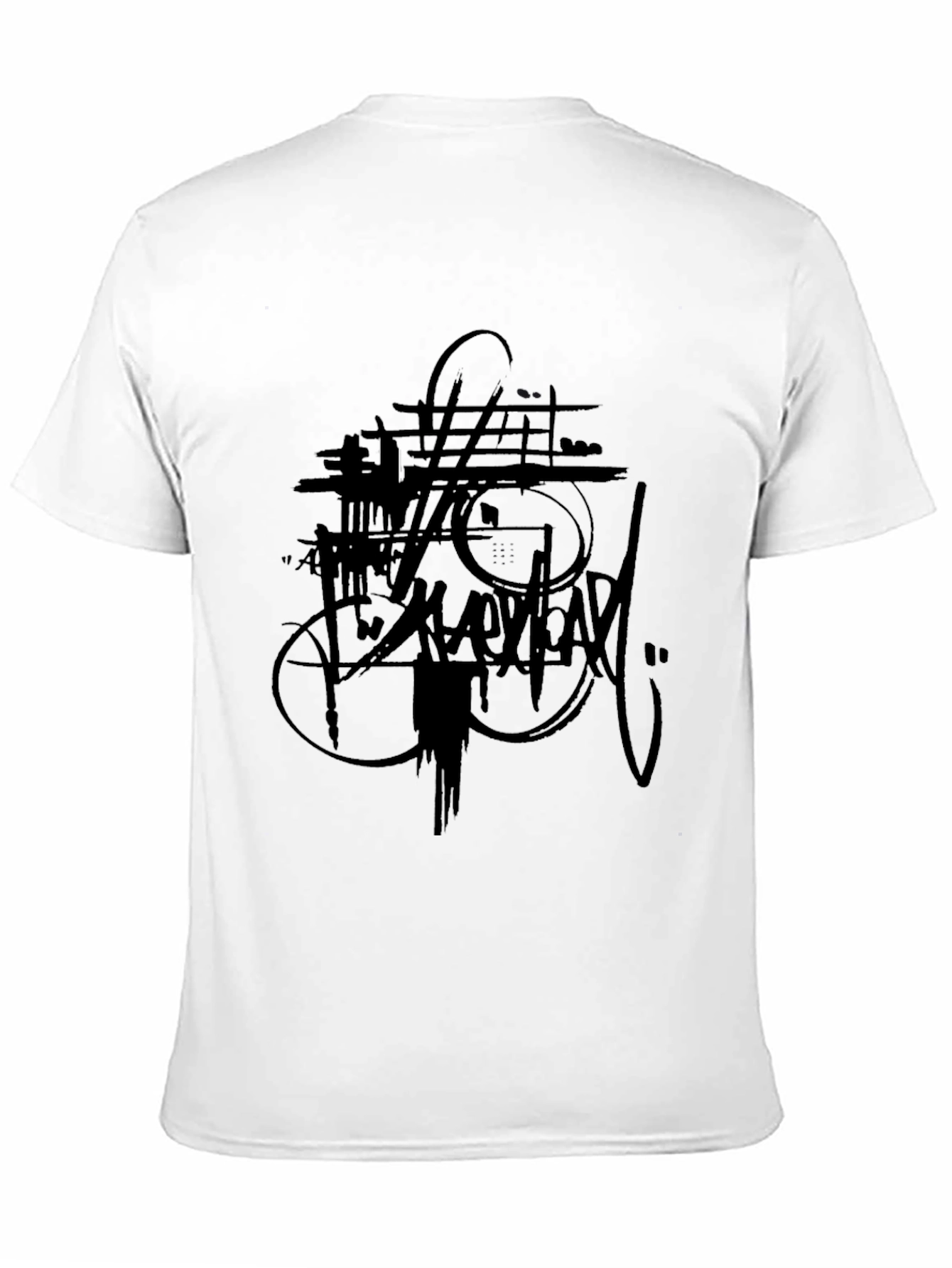 Urban Style Black Graphic Tee