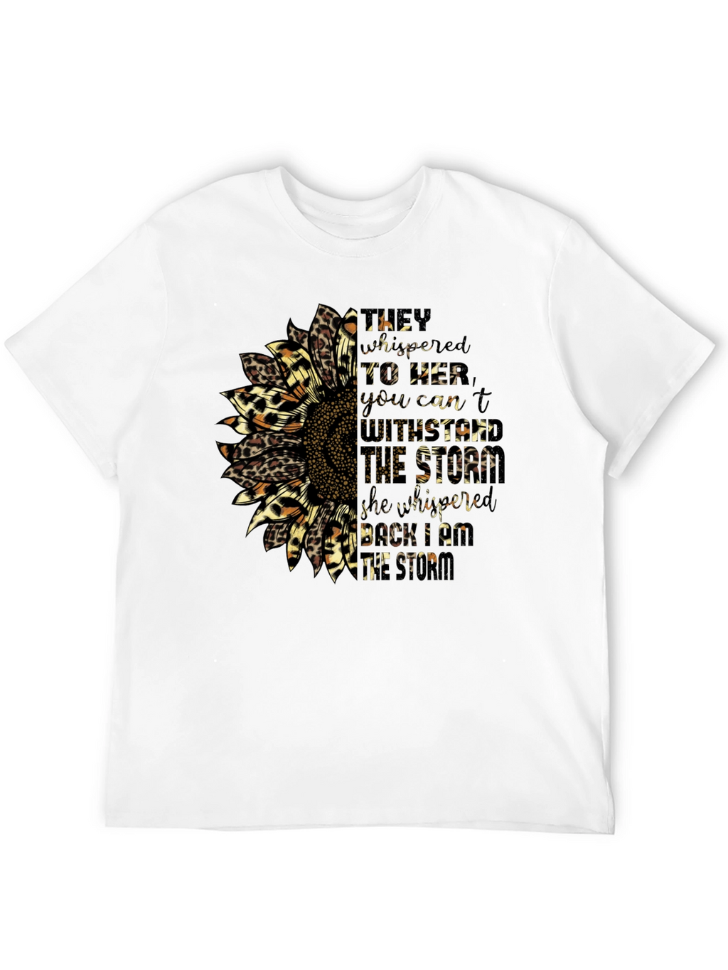 Sunflower Leopard Print Graphic Tee