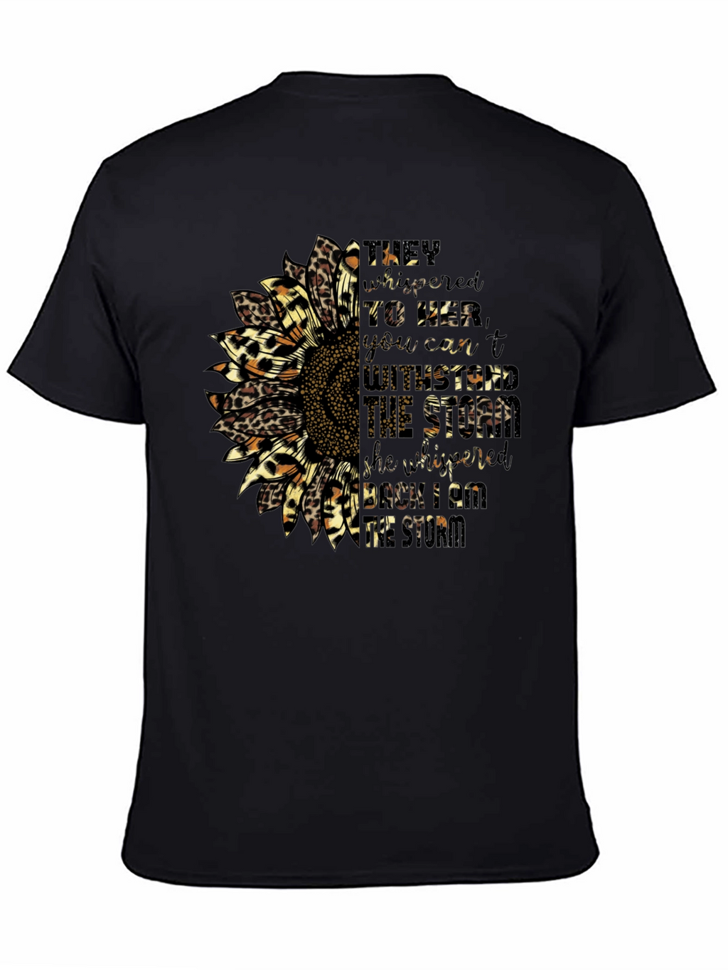 Sunflower Leopard Print Graphic Tee