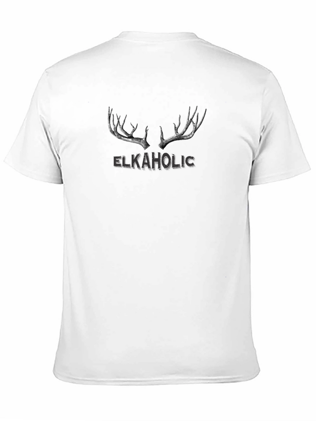 Elkaholic Graphic T-Shirt - Black