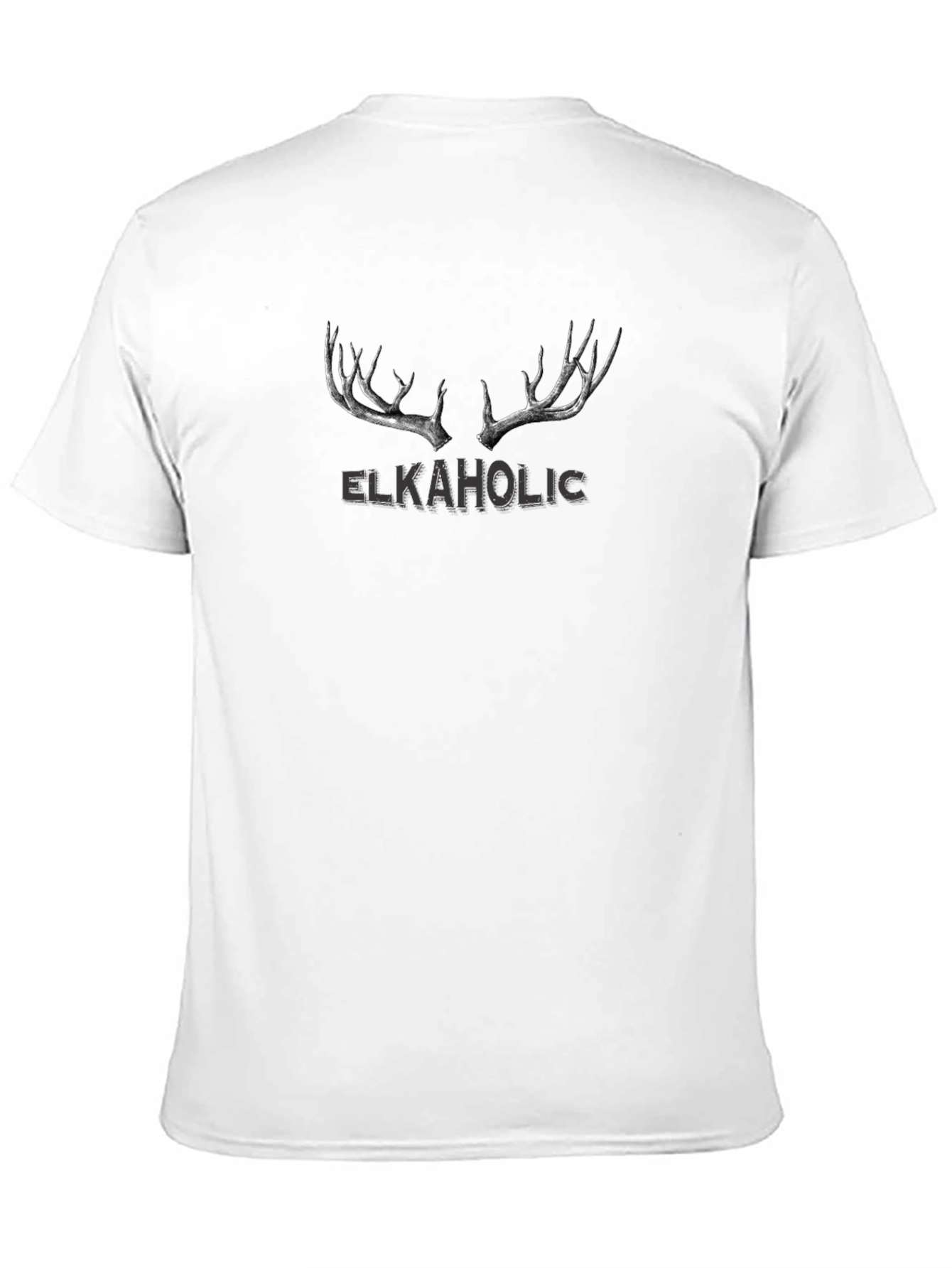 Elkaholic Graphic T-Shirt - Black