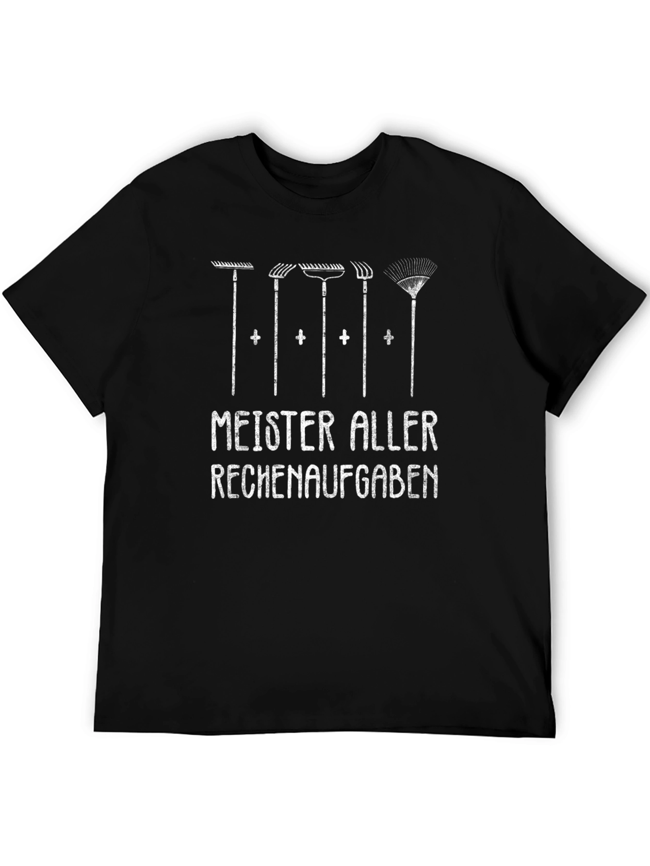 Funny Gardener T-Shirt - Rake Math