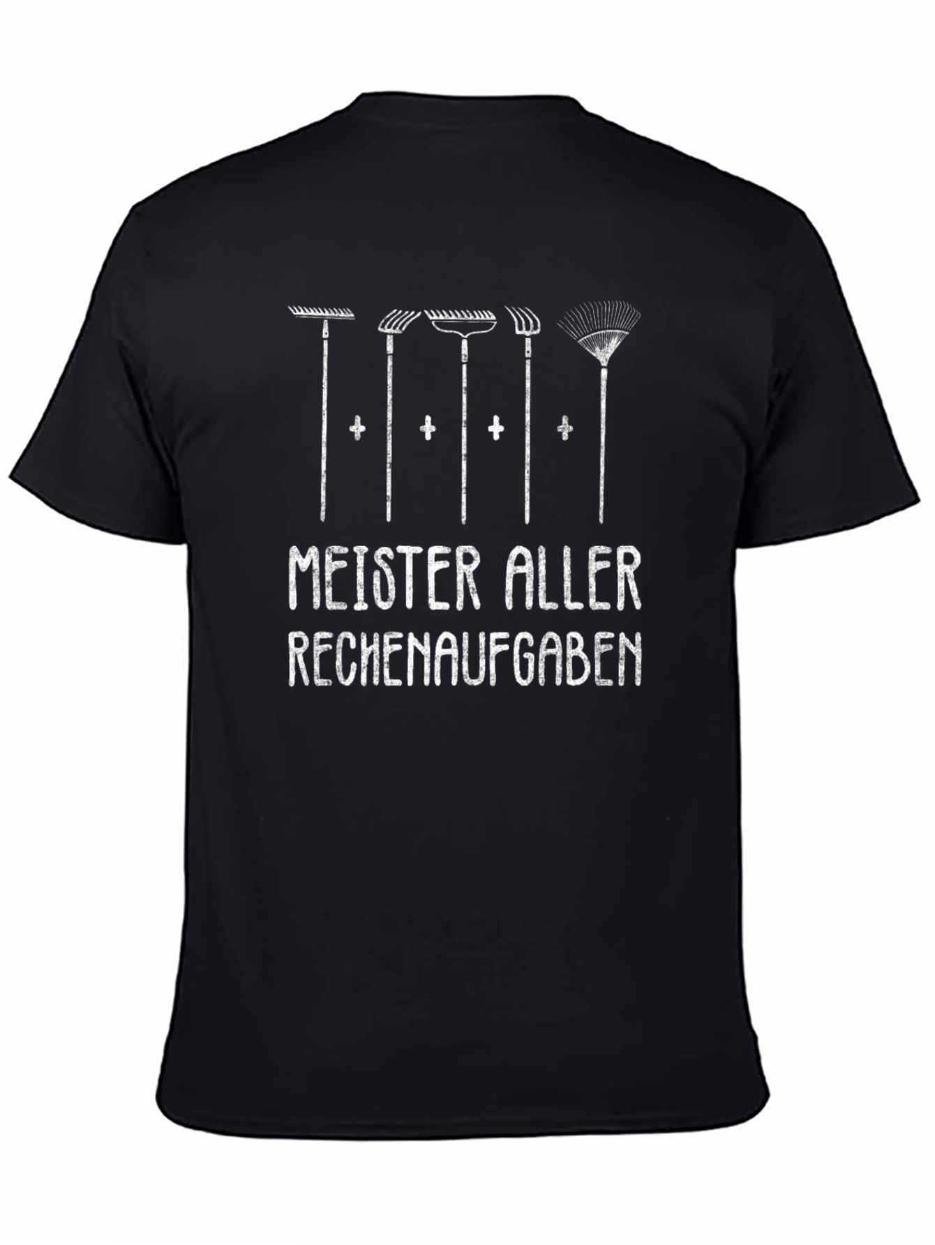 Funny Gardener T-Shirt - Rake Math