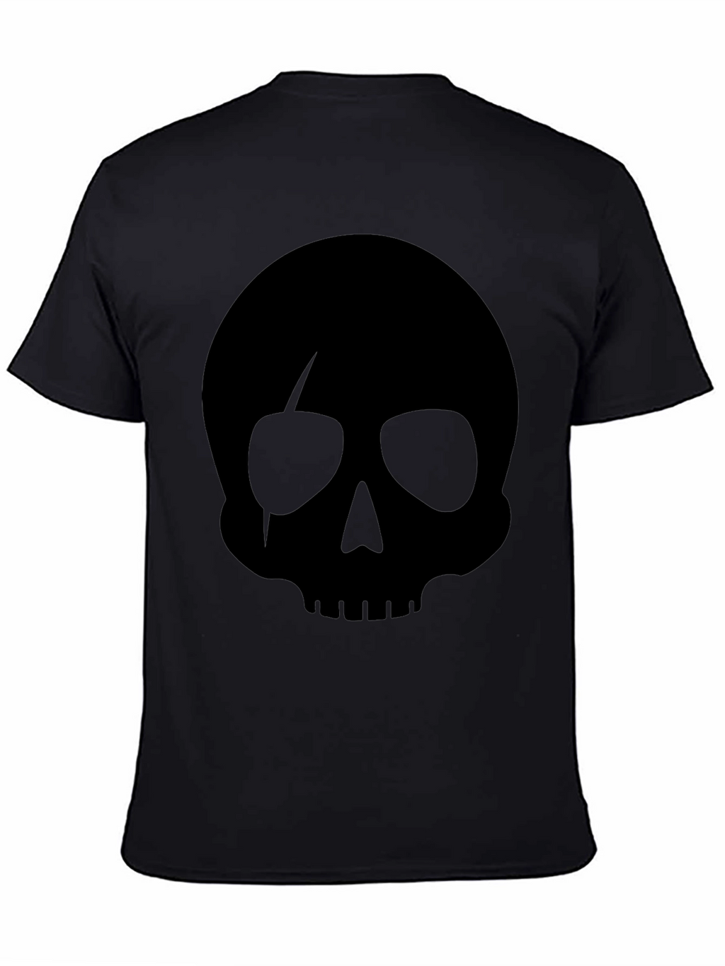 Skull Graphic Black T-Shirt for Men