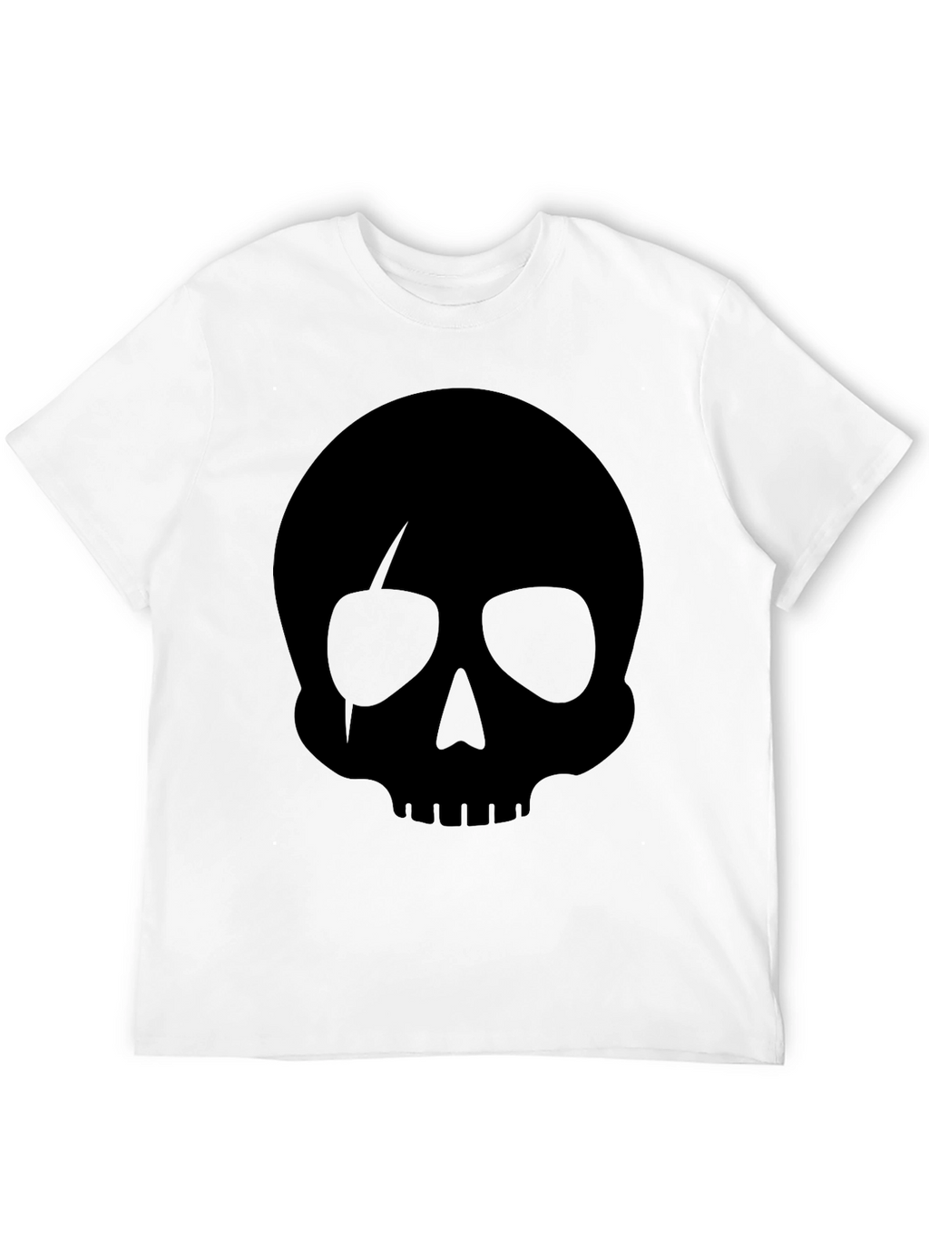 Skull Graphic Black T-Shirt for Men