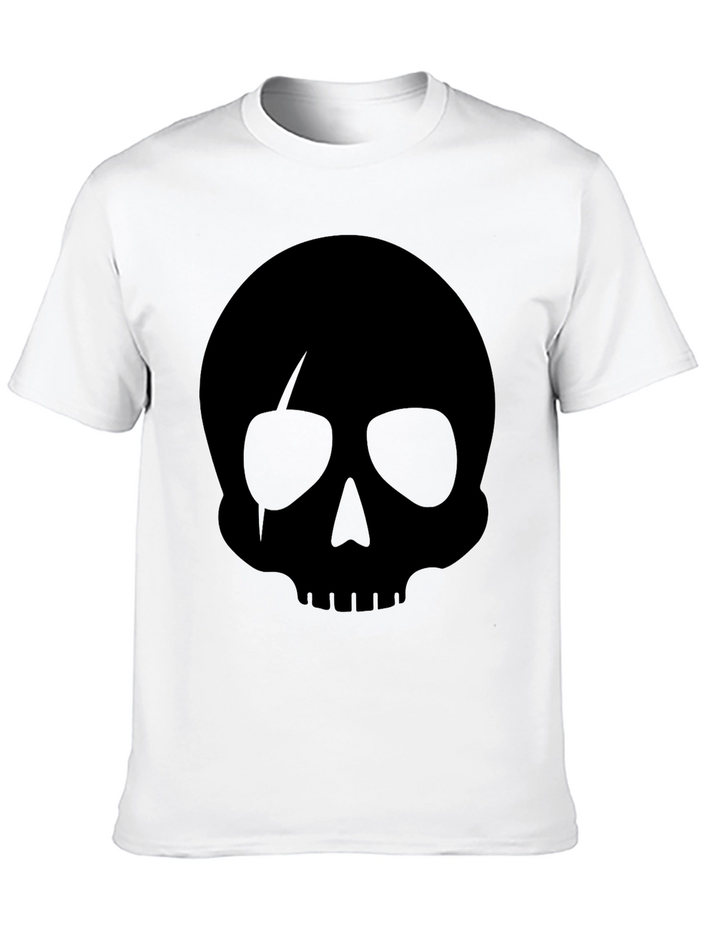 Skull Graphic Black T-Shirt for Men
