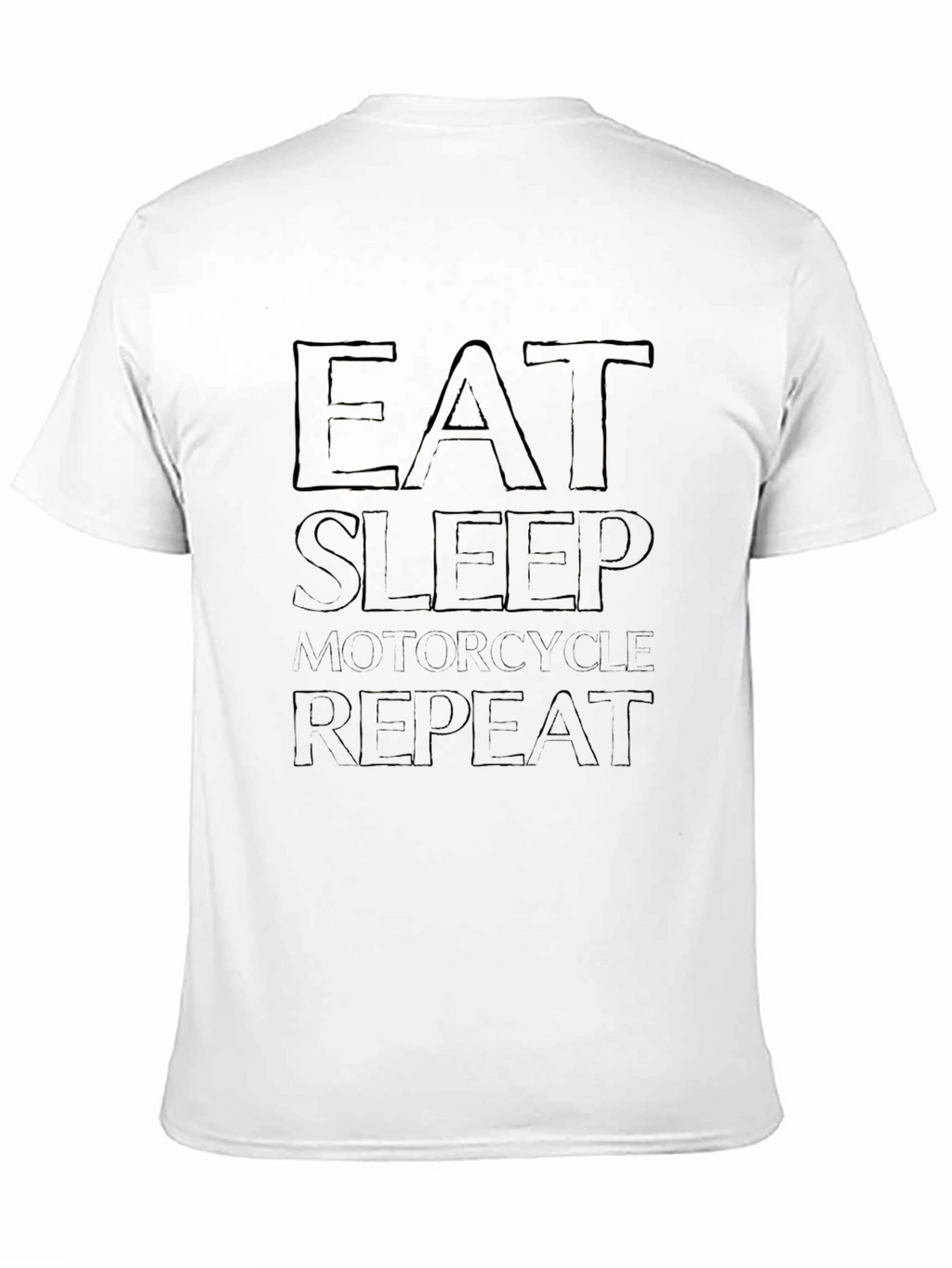 Eat Sleep Motorcycle Repeat Graphic Tee