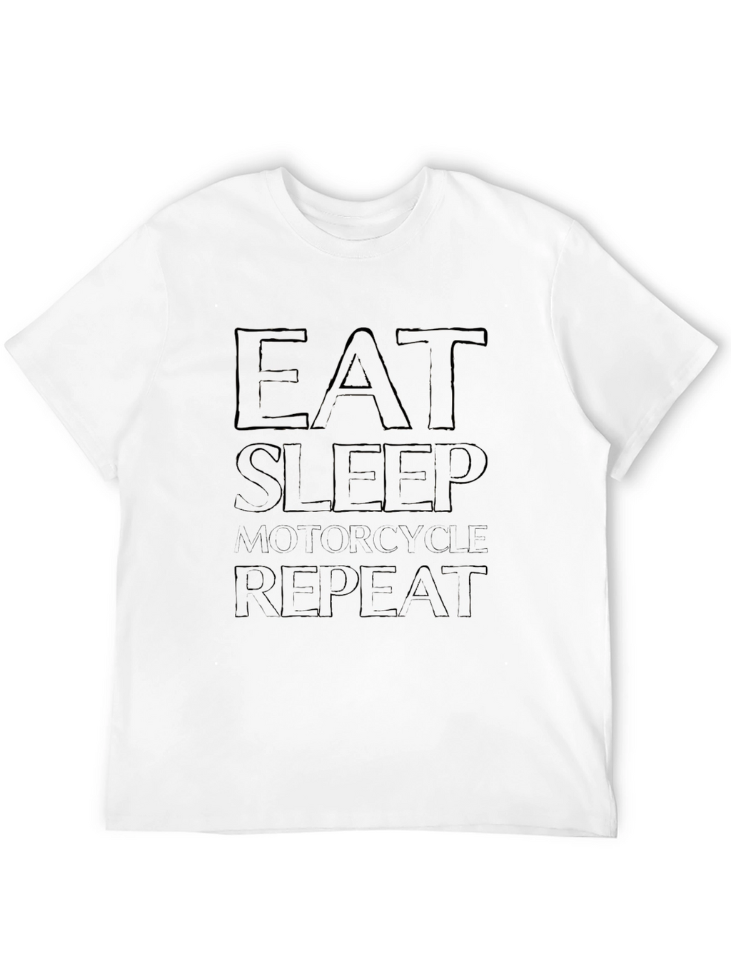 Eat Sleep Motorcycle Repeat Graphic Tee