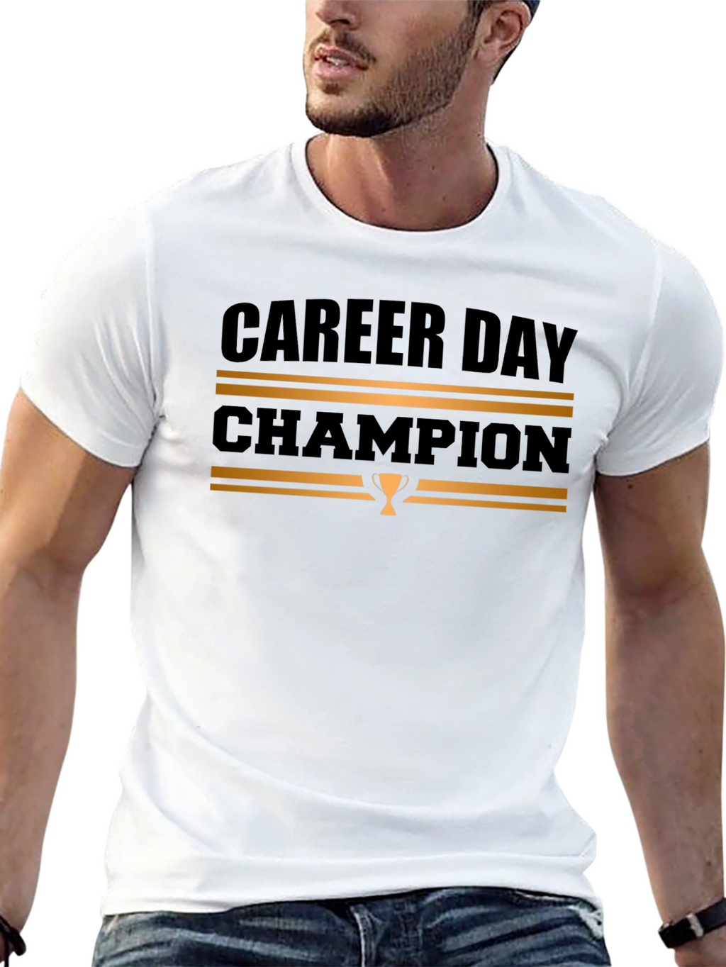 Career Day Champion Black T-Shirt