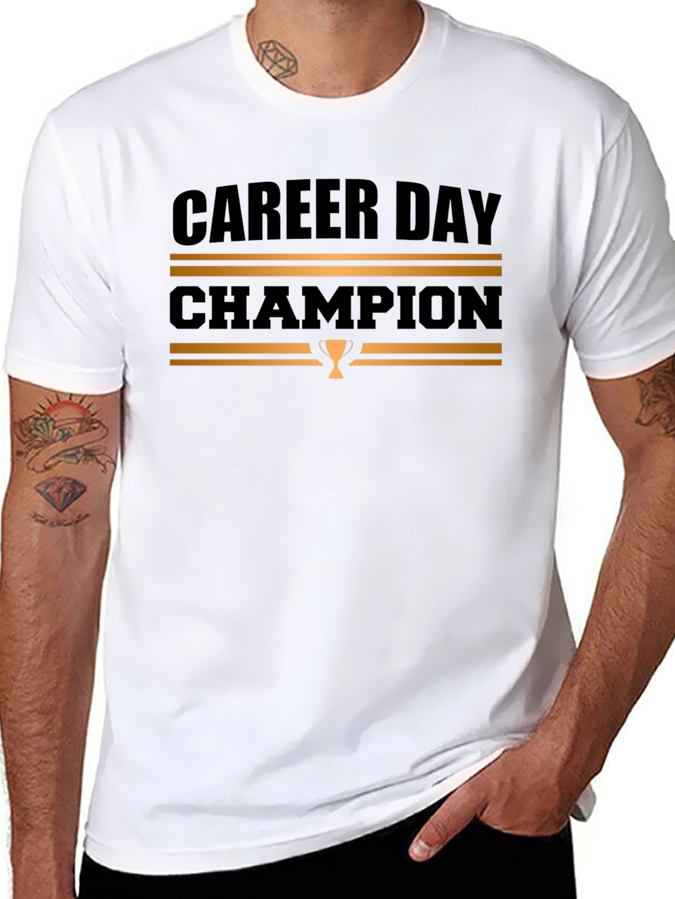 Career Day Champion Black T-Shirt