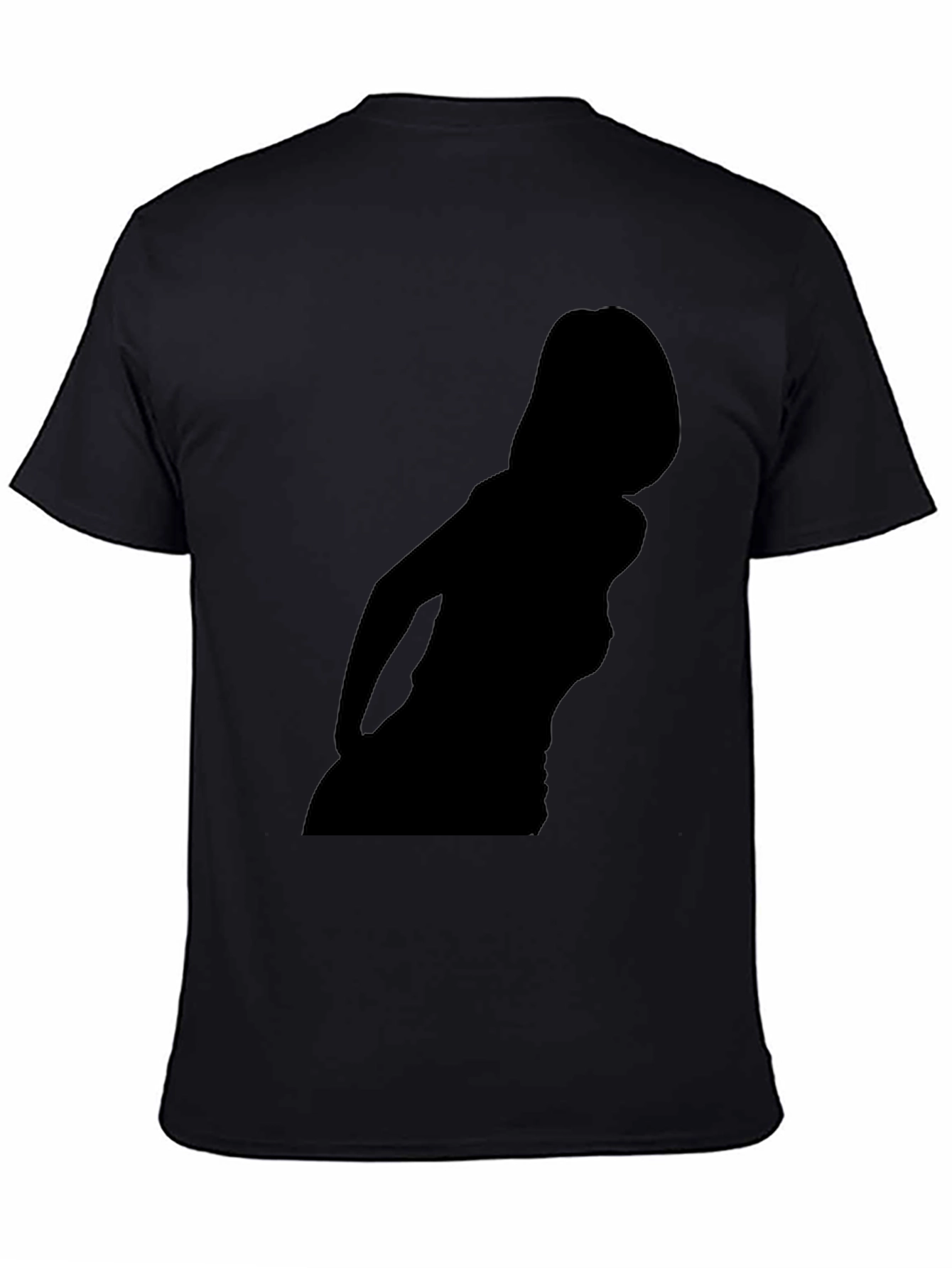 Silhouette Graphic Black T-Shirt