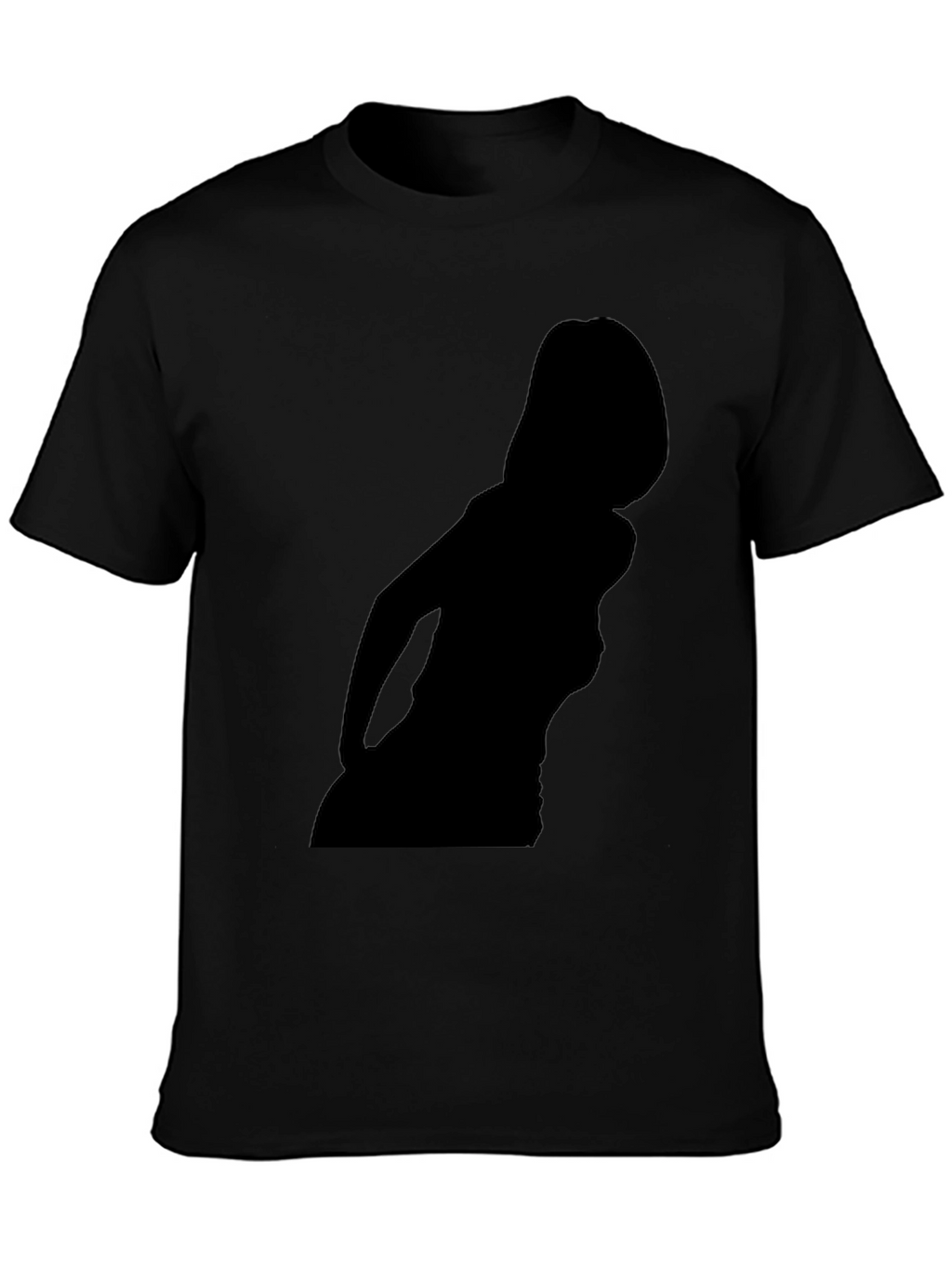 Silhouette Graphic Black T-Shirt