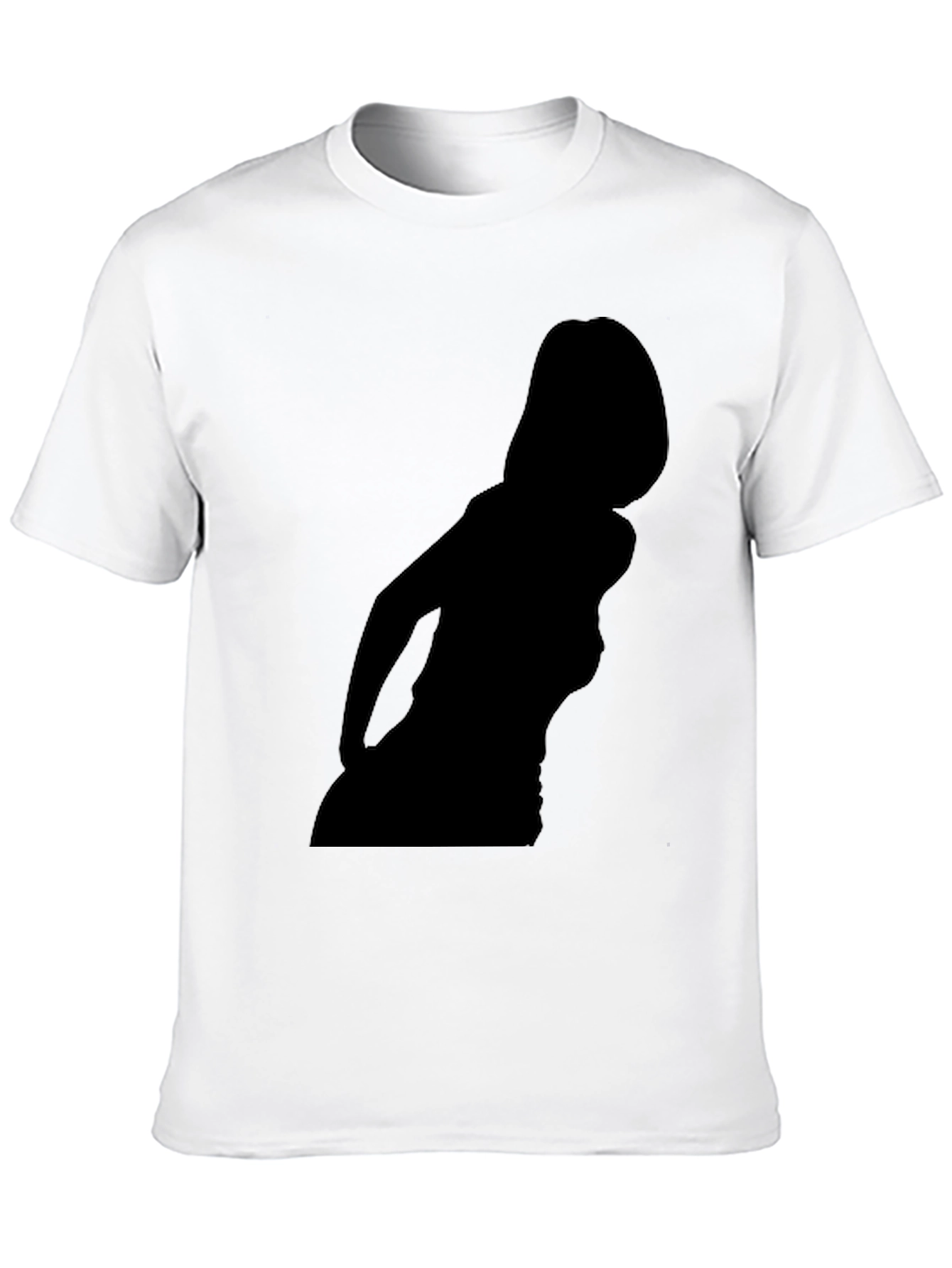 Silhouette Graphic Black T-Shirt