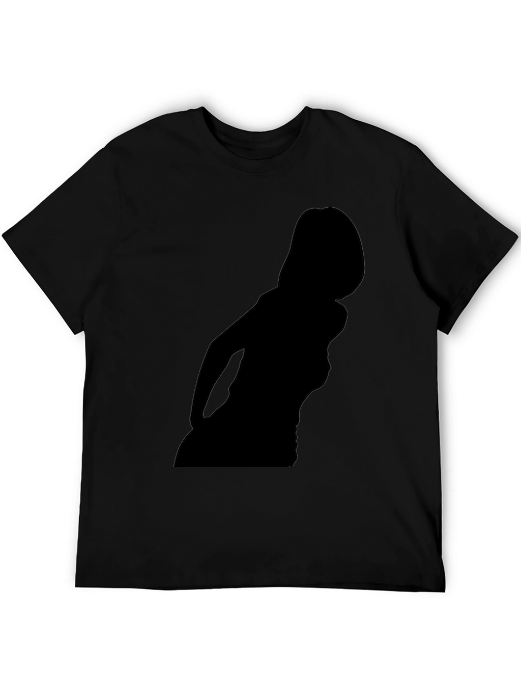 Silhouette Graphic Black T-Shirt