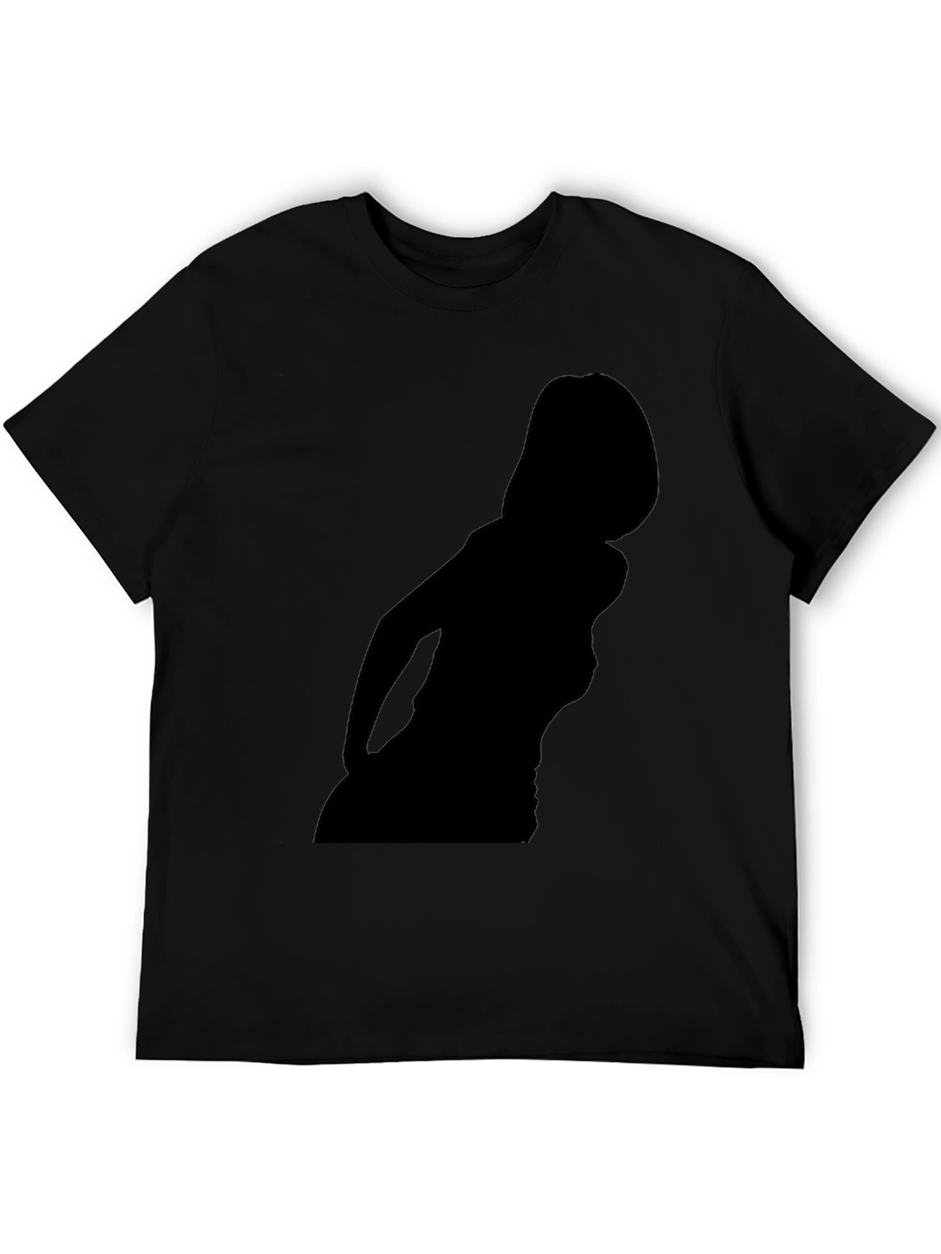 Silhouette Graphic Black T-Shirt
