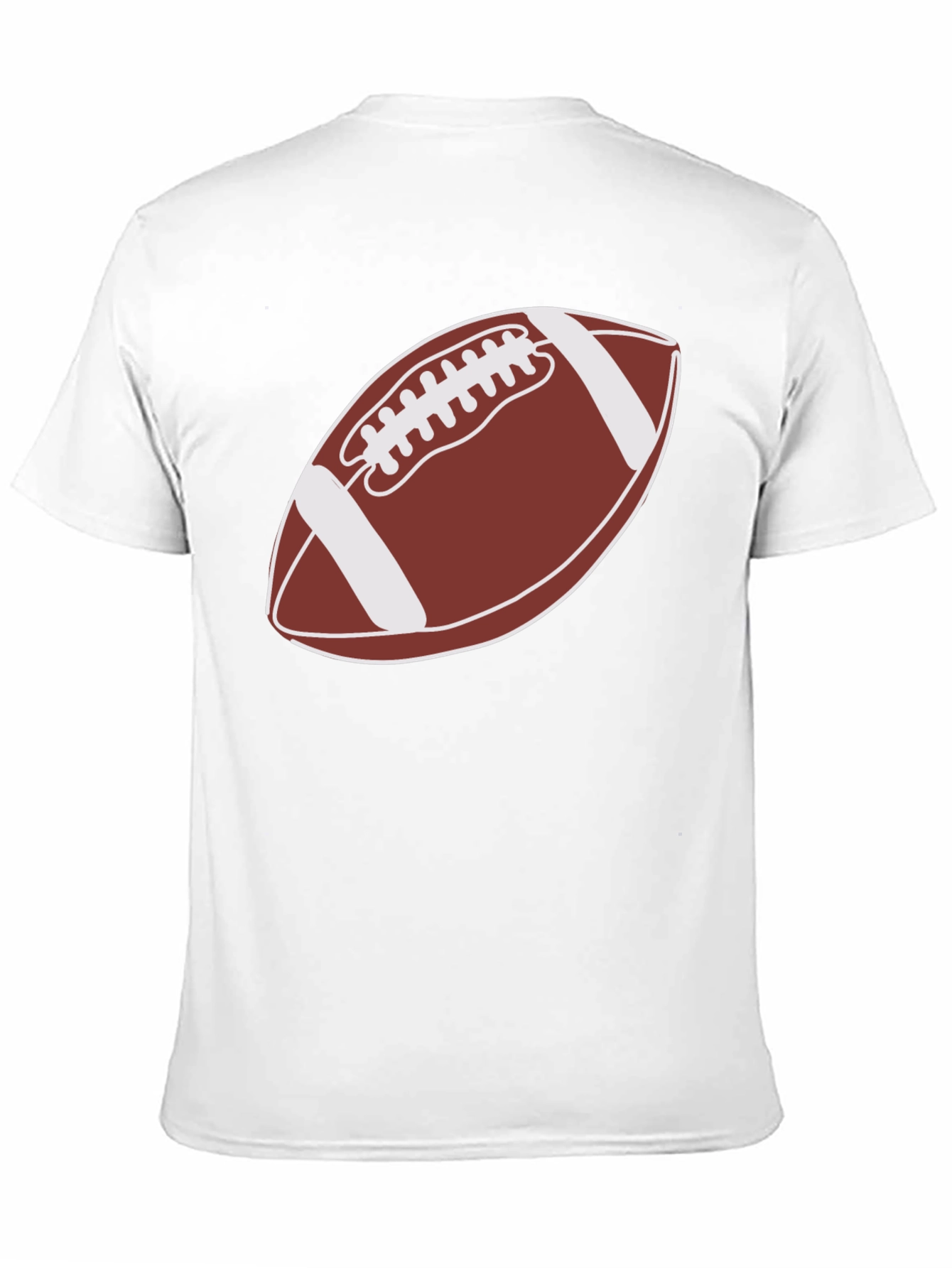 Football Graphic Tee - Black Casual Shirt