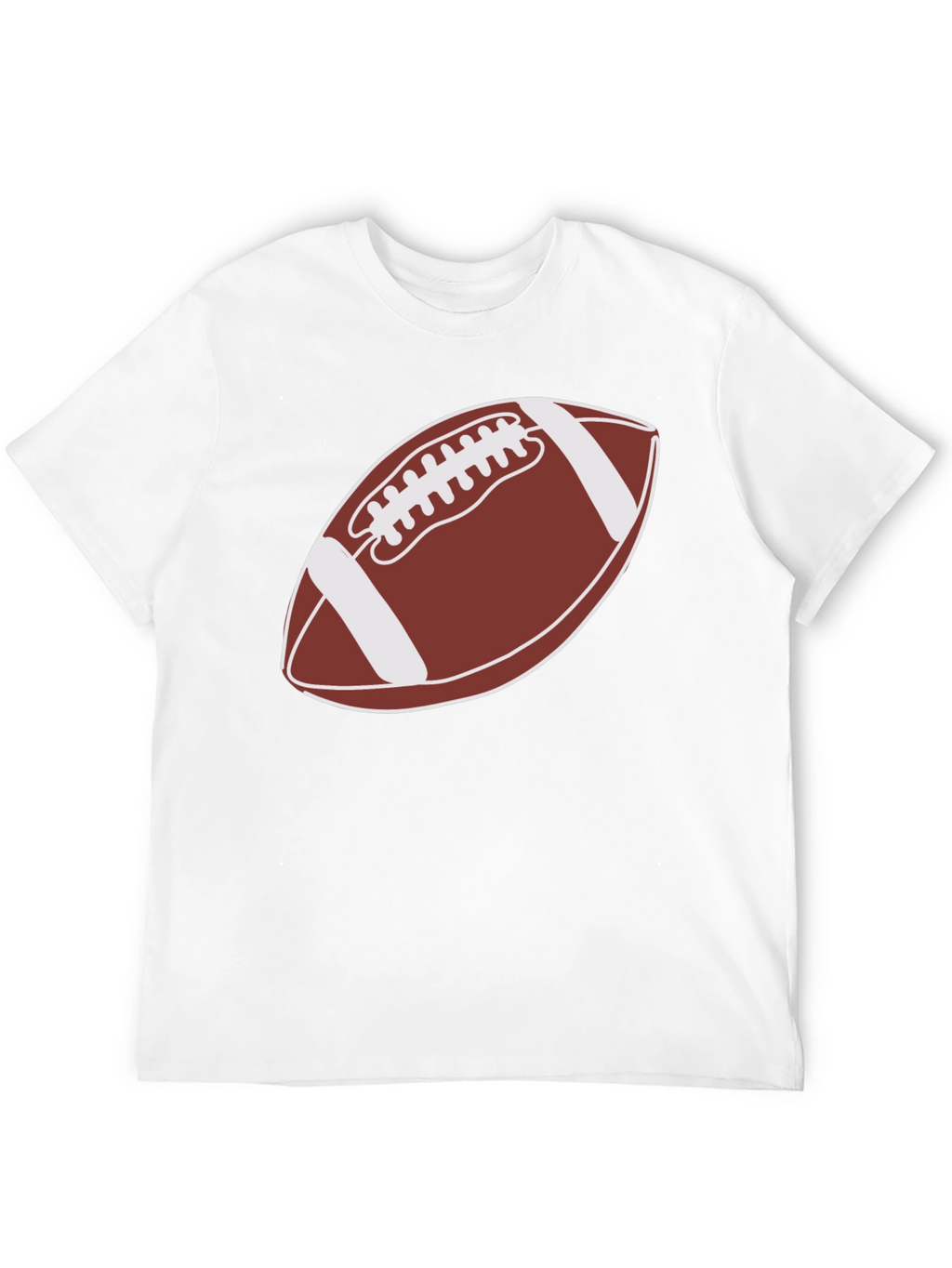 Football Graphic Tee - Black Casual Shirt