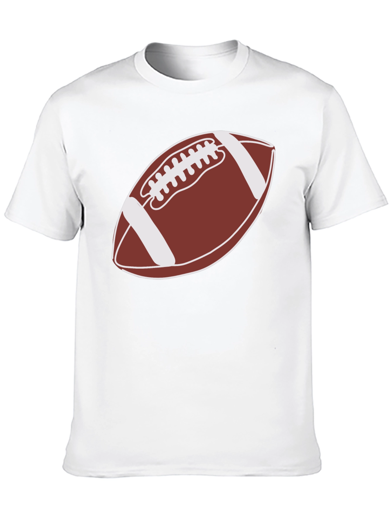 Football Graphic Tee - Black Casual Shirt